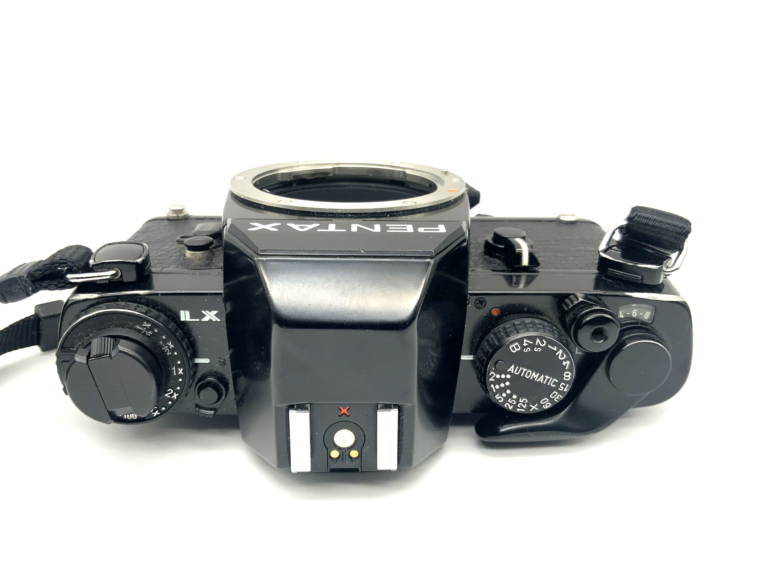 Pentax LX 35mm Spiegelreflexkamera SLR analog mit FA-1W Prisma Body (Pentax K)