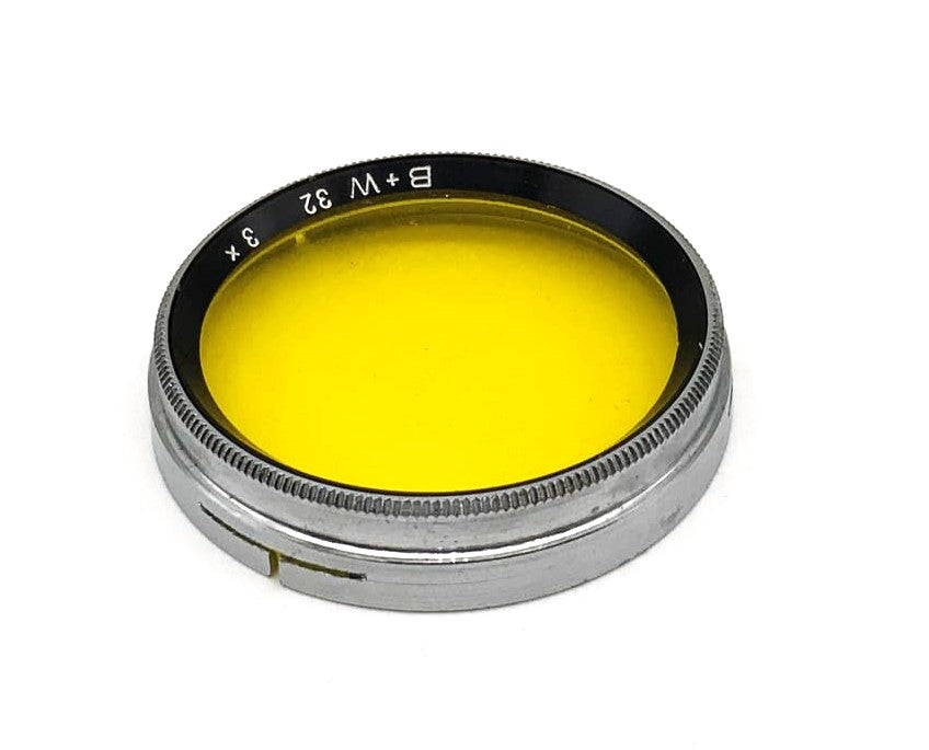 B+W Farbfilter 32 3x Gelb Yellow (32mm)