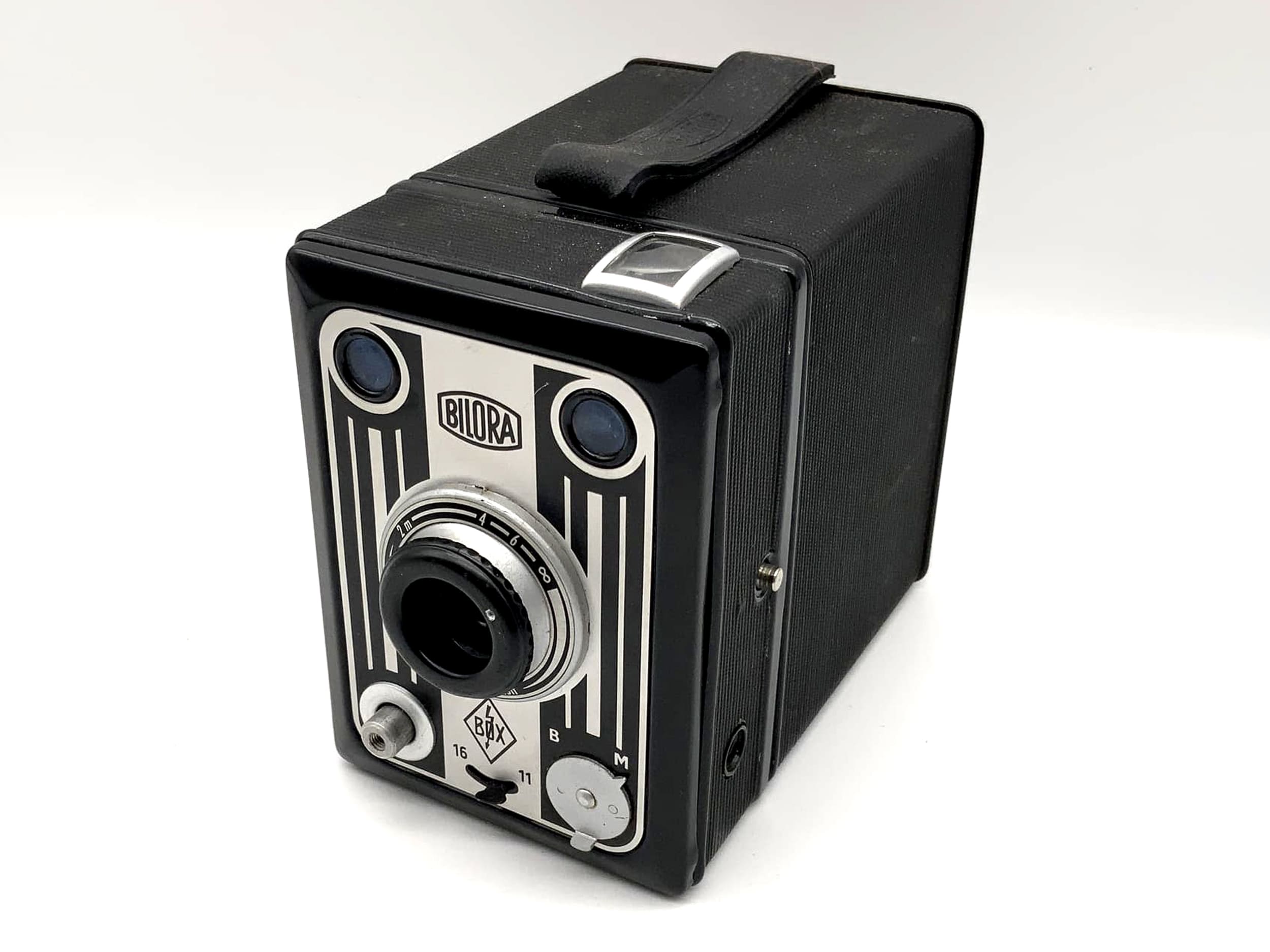 Bilora Box Synchro-Flash Boxkamera Rollfilm Analogkamera