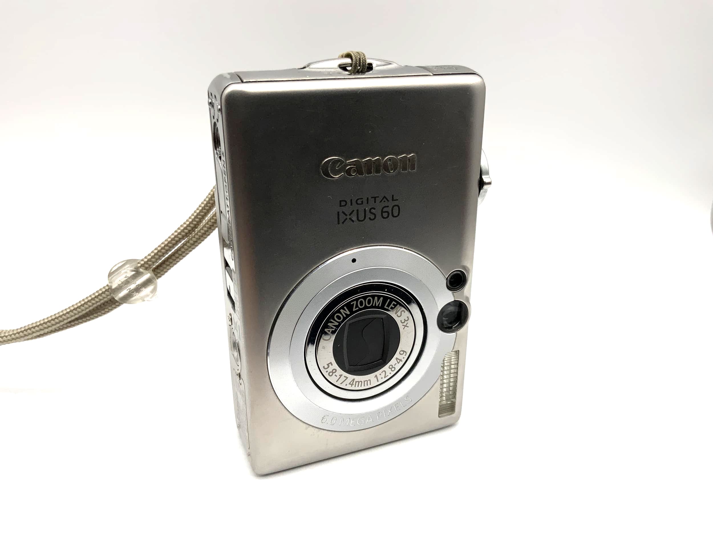 Canon IXUS 60 Digitalkamera mit Zoom Lens 5.8-17.4mm 1:2.8-4.9 6.0 Mega Pixels