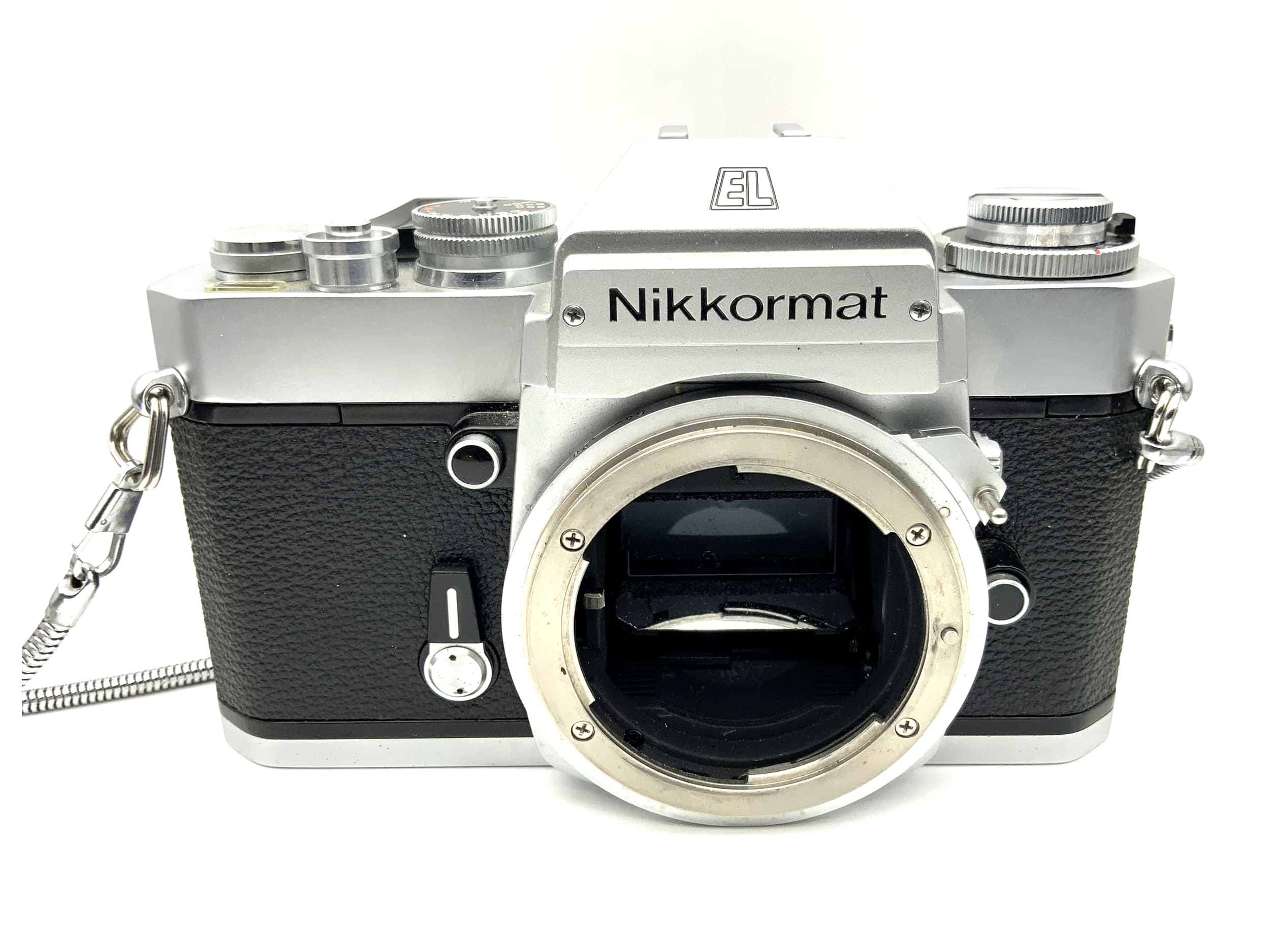 Nikkormat EL 35mm Spiegelreflexkamera SLR analog Body Gehäuse (Nikon F)