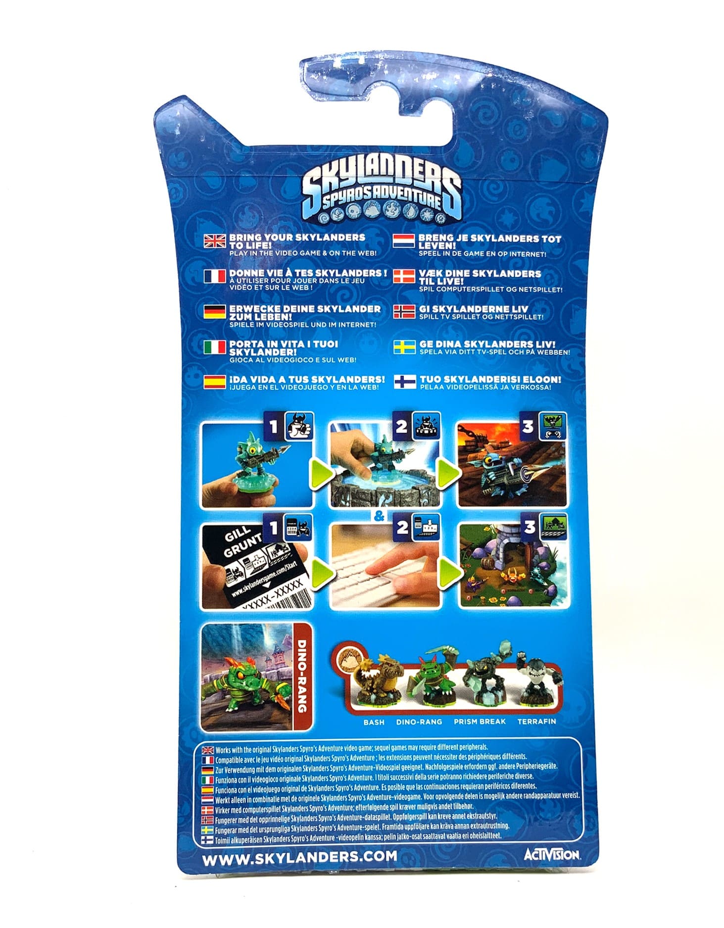 Skylanders Spyros Adventure Dino Rang in OVP