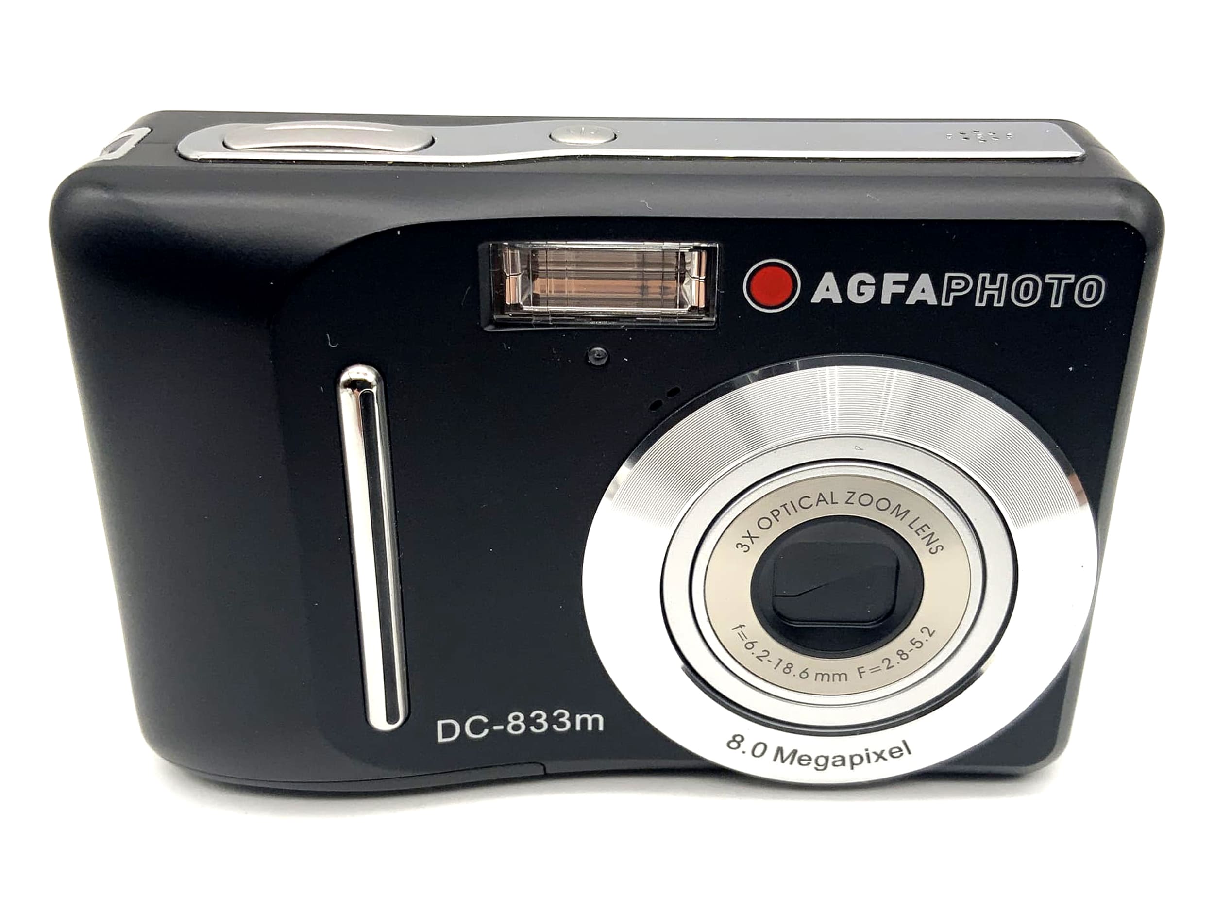 Agfa DC-833m mit 3x Optical Zoom Lens f=6.2-18.6mm F=2.8-5.2 8.0 Megapixel