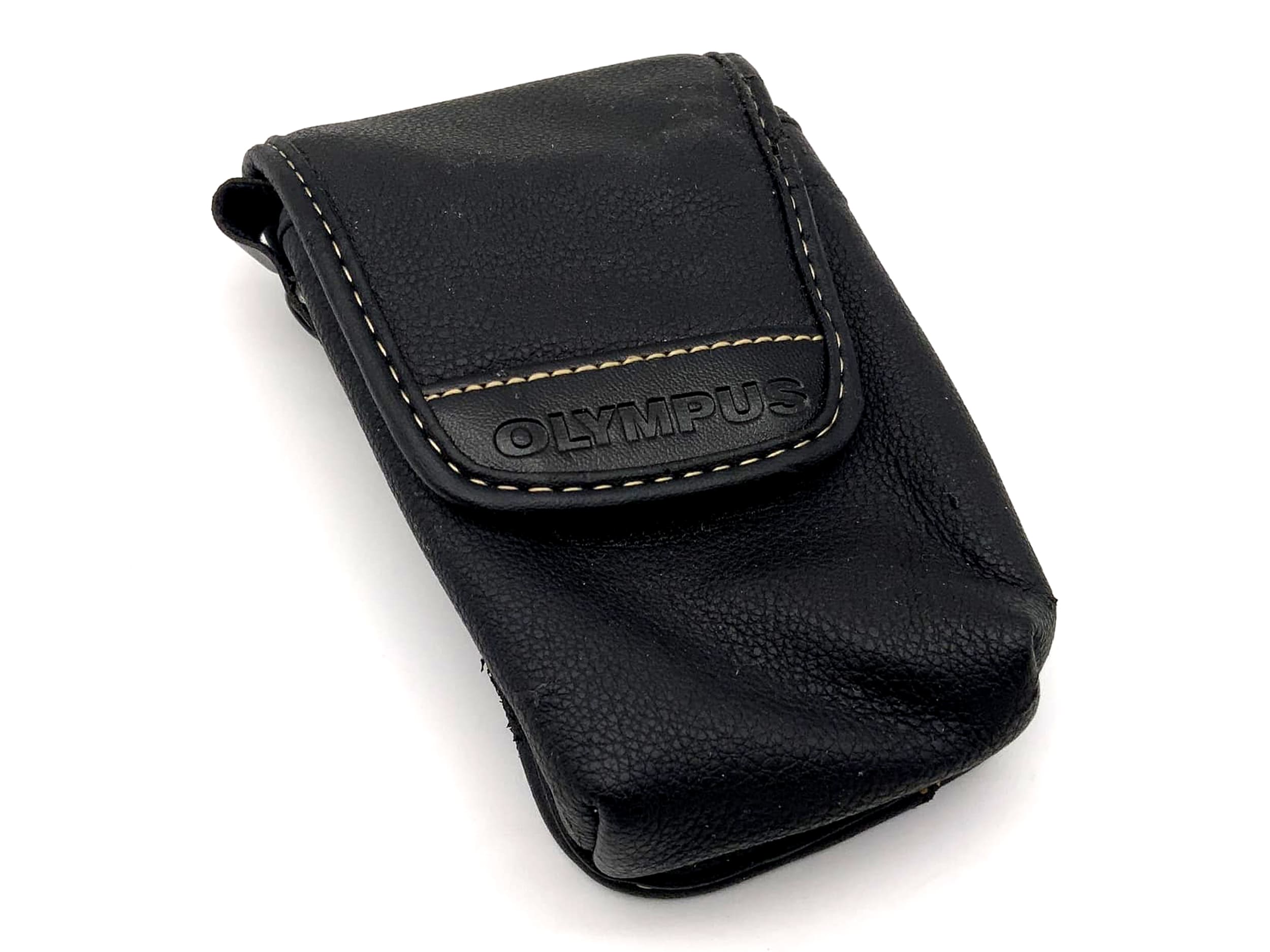 Olympus Leder Bereitschaftstasche schwarz Fototasche universell Kameratasche