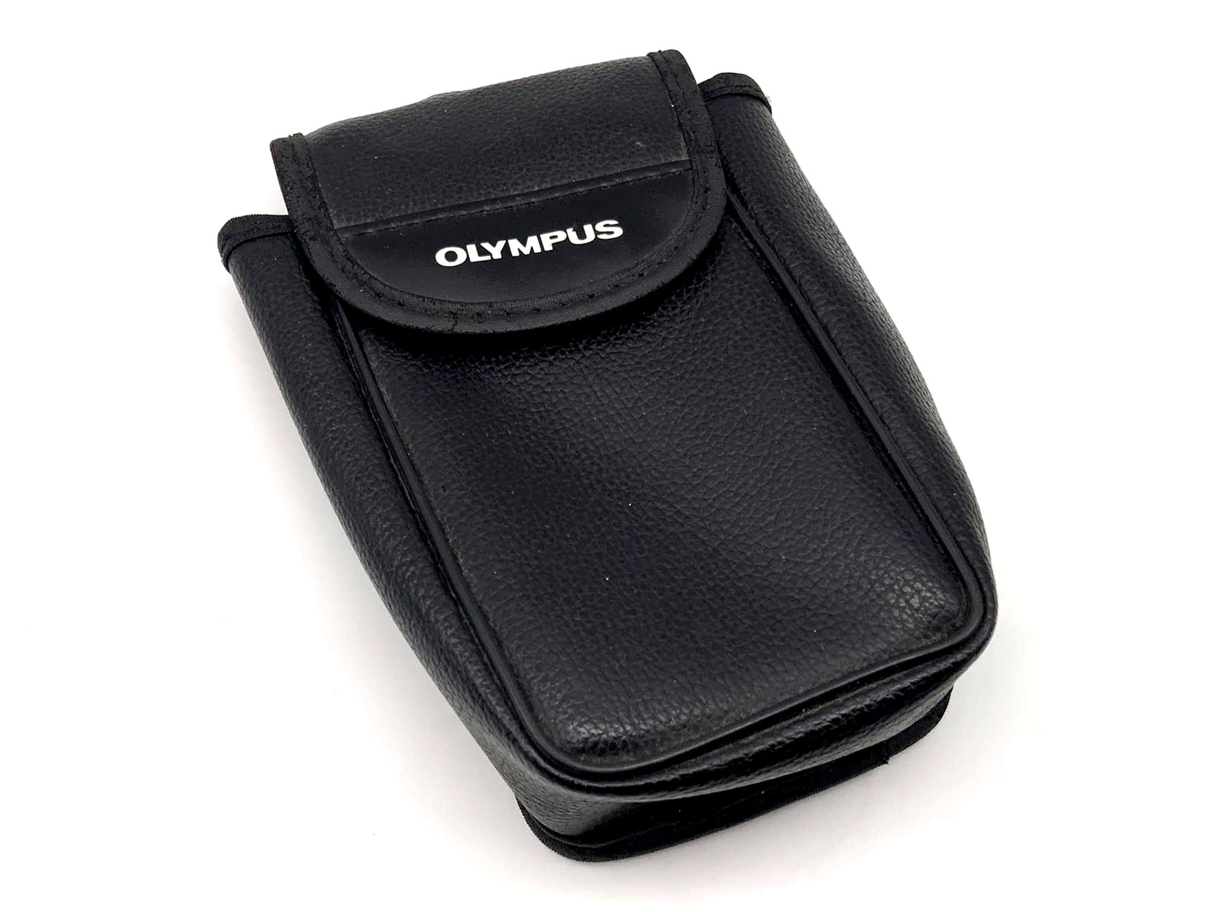 Olympus Leder Bereitschaftstasche schwarz Fototasche universell Kameratasche