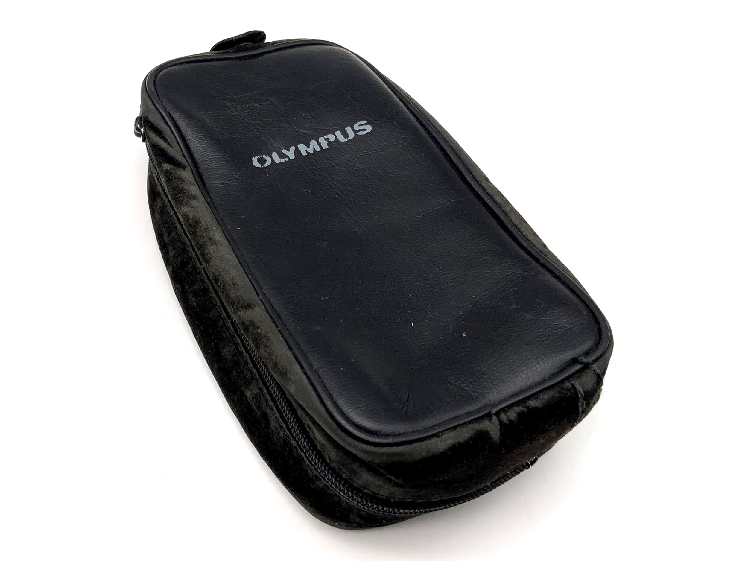 Olympus Leder Bereitschaftstasche schwarz Fototasche universell Kameratasche