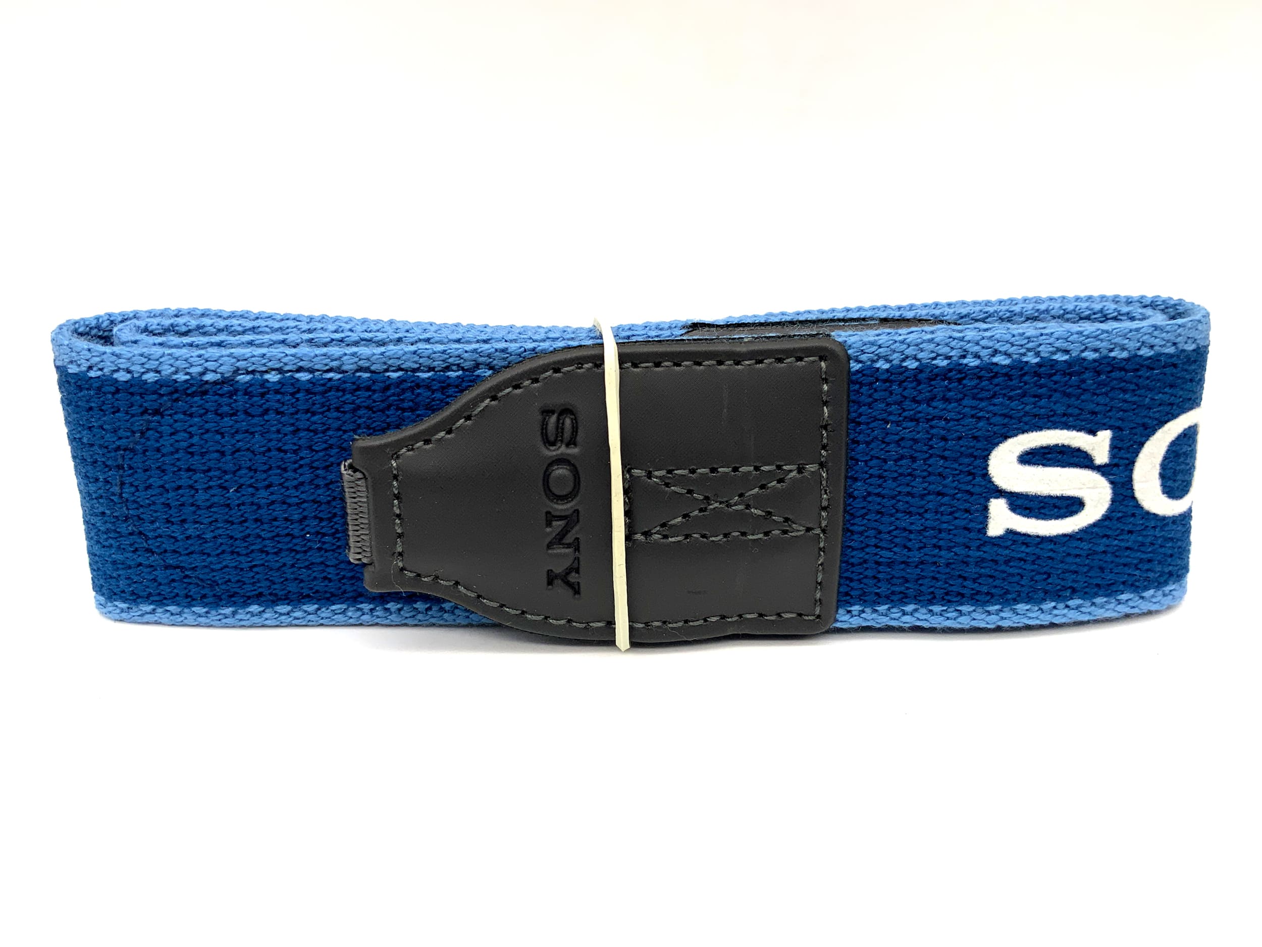 Sony ca. 35mm breit Gurt blau Hals Schultergurt Kameragurt Neck Strap