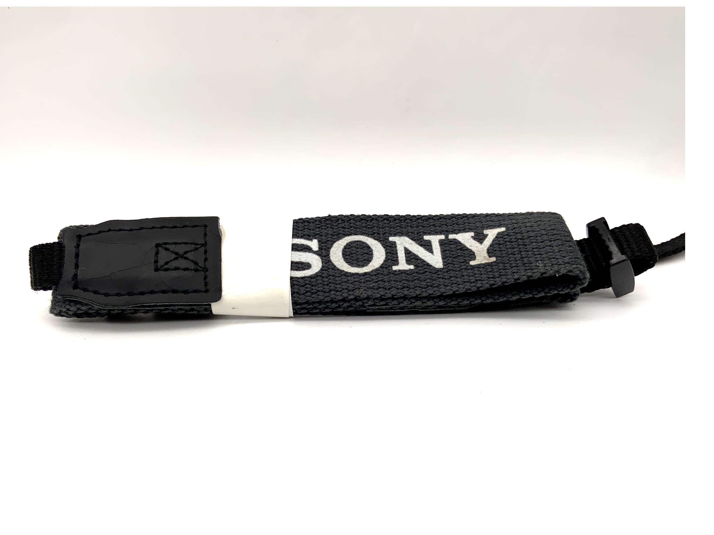 Sony ca. 24mm breit Gurt grau Hals Schultergurt Kameragurt Neck Strap