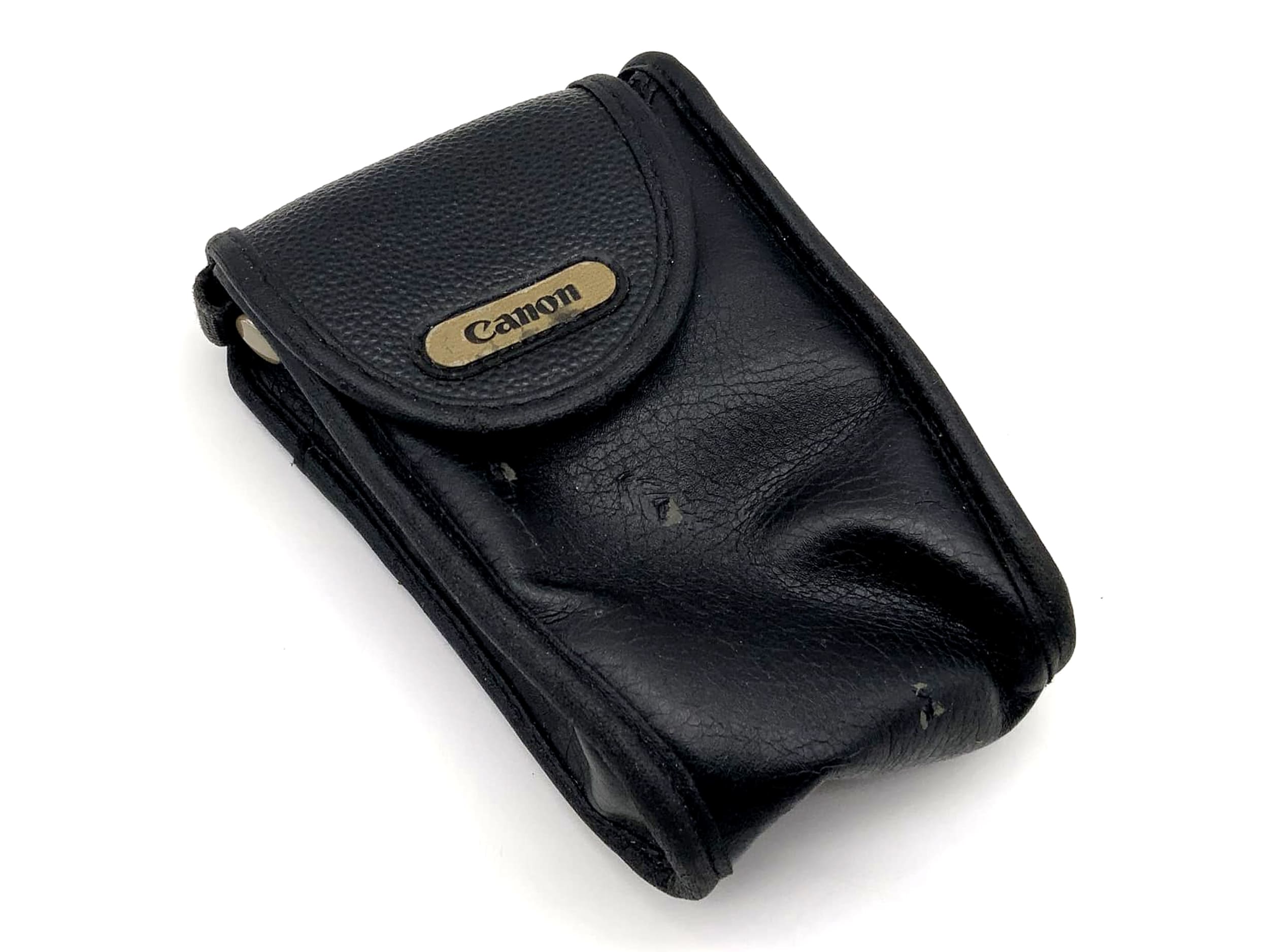 Canon Leder Bereitschaftstasche schwarz Fototasche universell Kameratasche