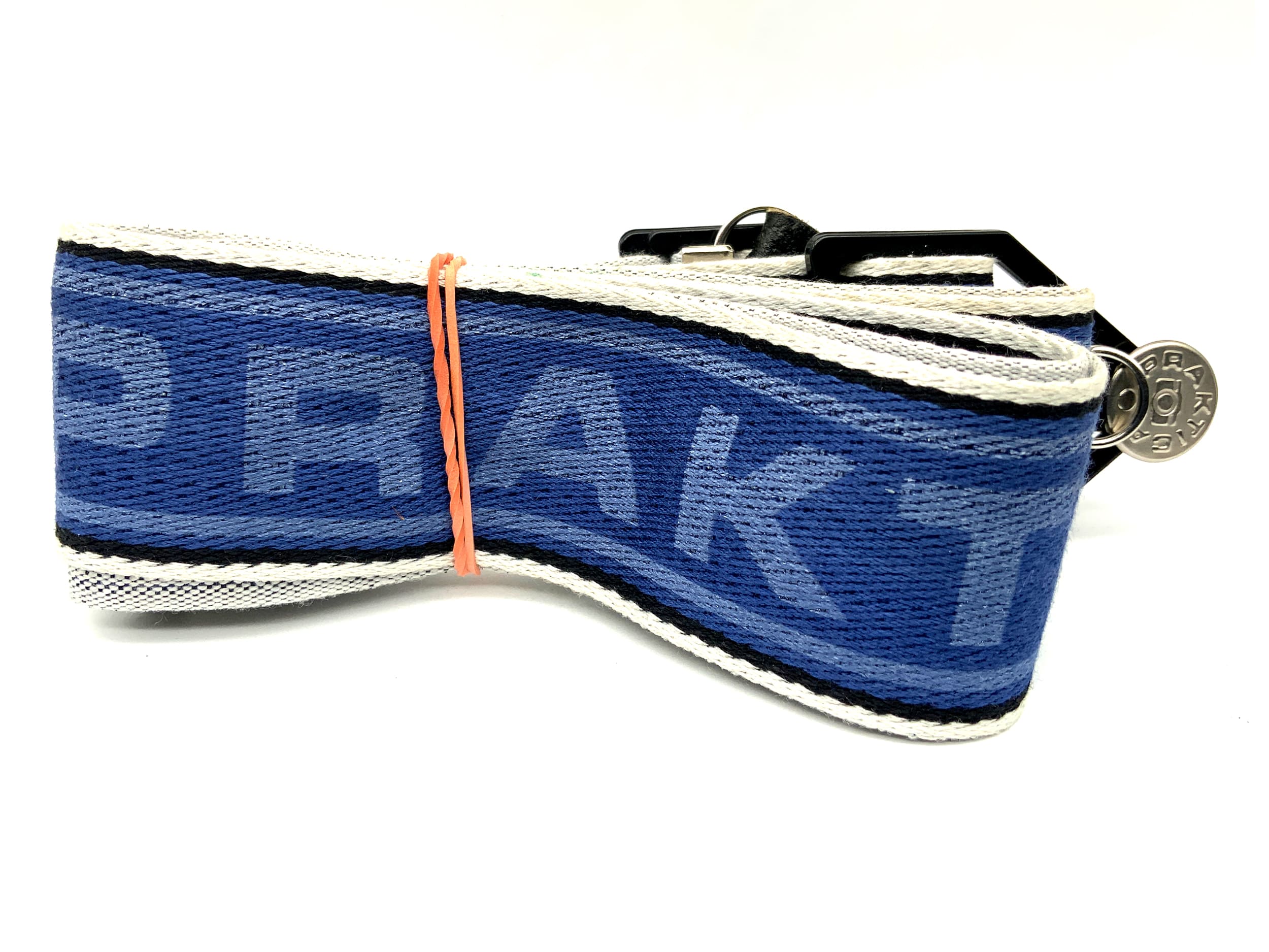 Praktica ca. 40mm breit Gurt blau/weiß Hals Schultergurt Kameragurt Neck Strap