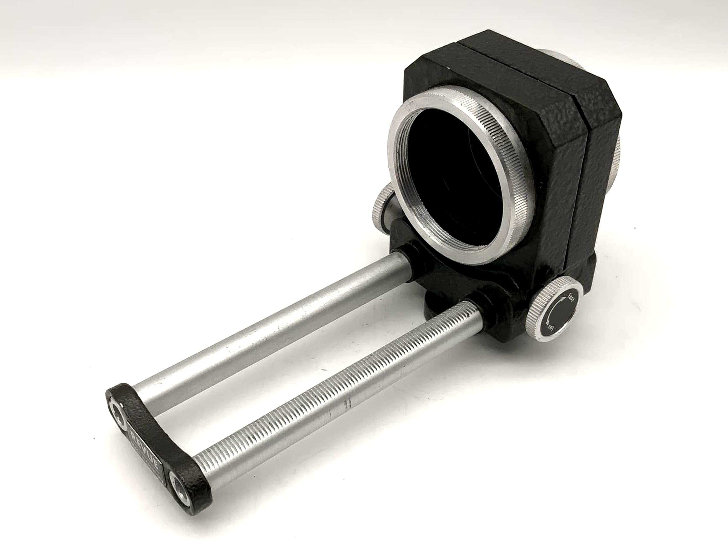 Revue Balgengerät schwarz Bellows Makrobalgen (M42)