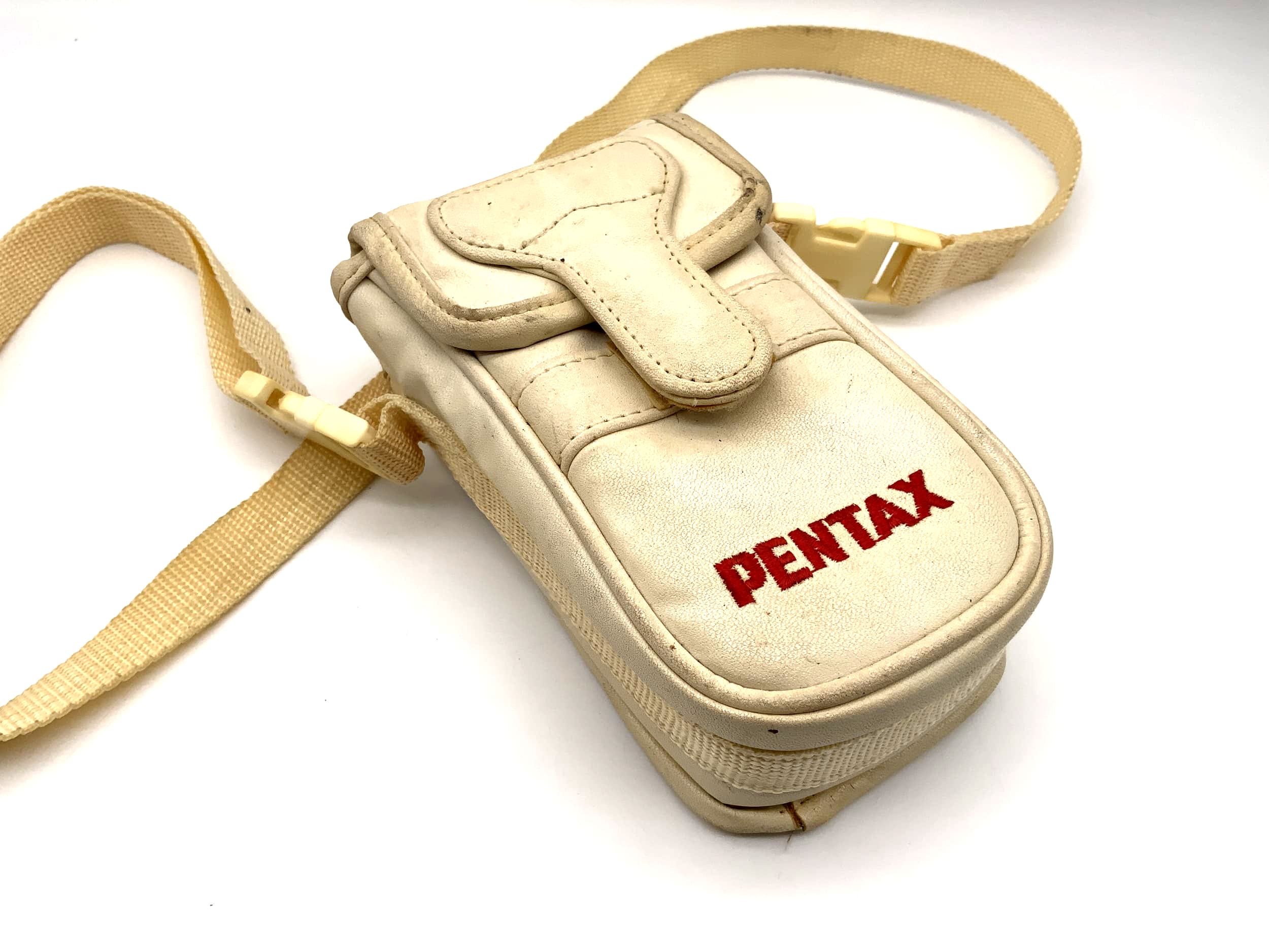 Pentax Bereitschaftstasche weiß Fototasche universell Kameratasche Soft Case