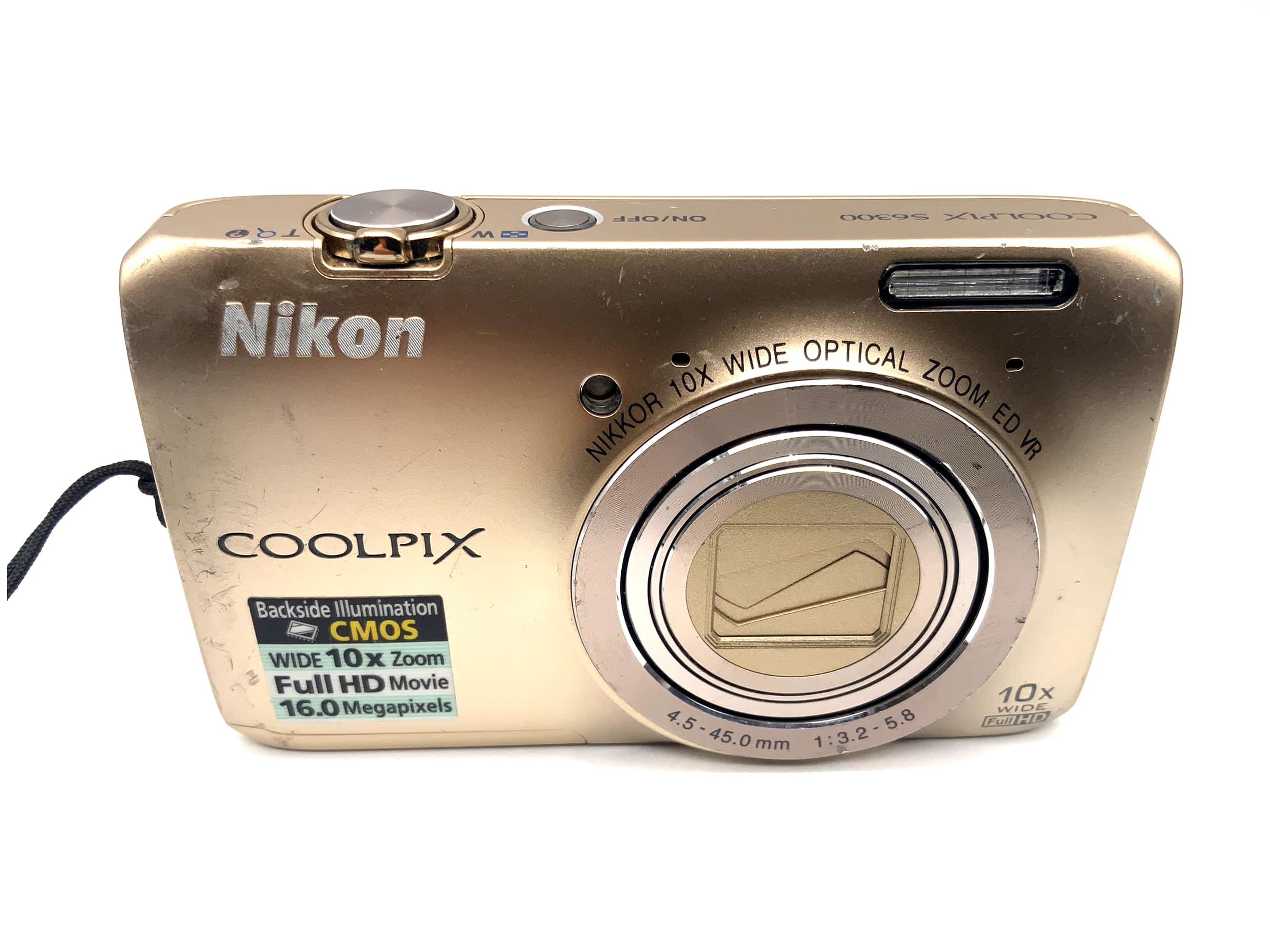Nikon Coolpix S6300 mit Nikkor 10x Wide ED VR 4.5-45.0mm 1:3.2-5.8 16.0 MP