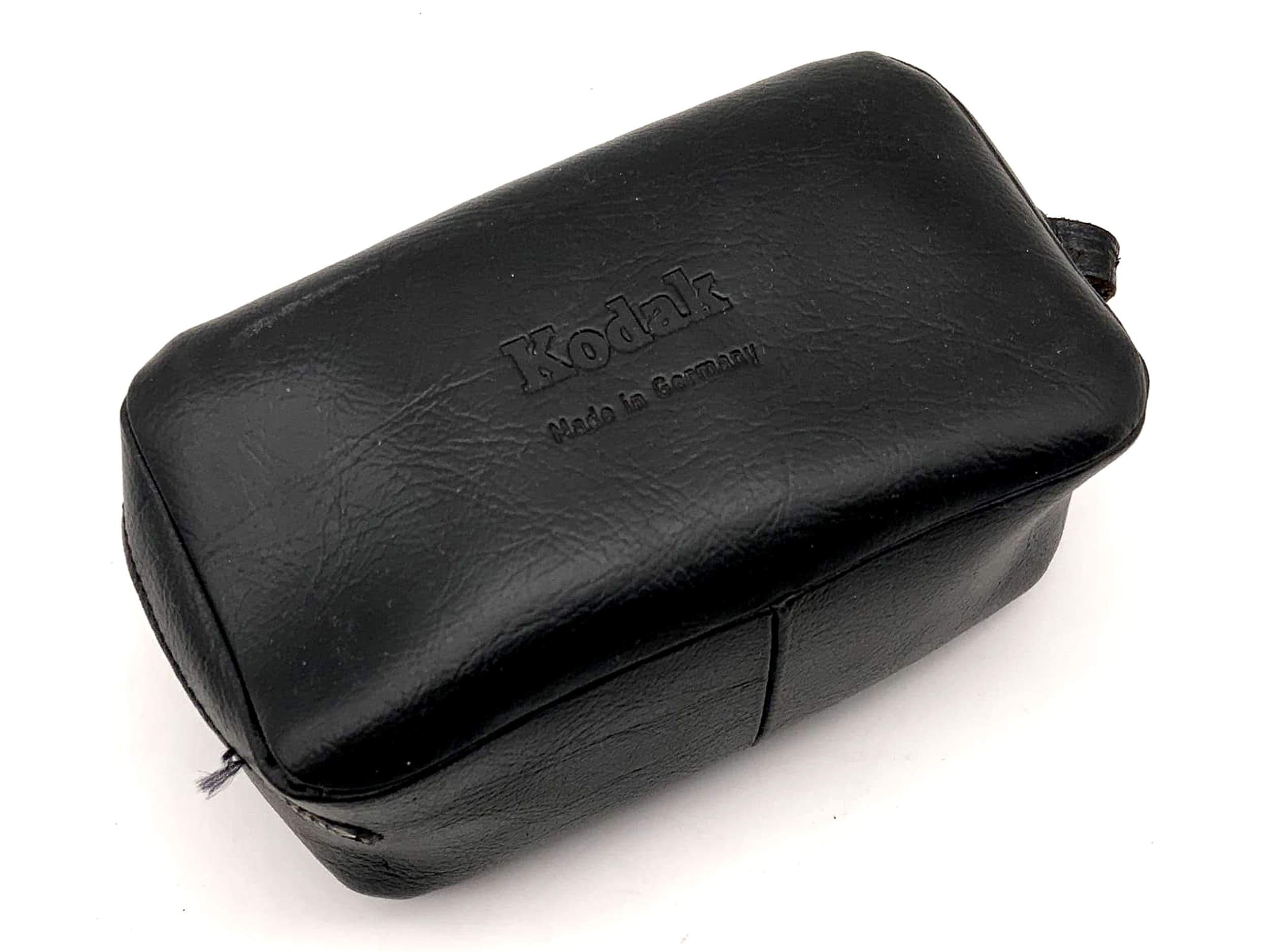 Kodak Leder Bereitschaftstasche schwarz Fototasche universell Kameratasche