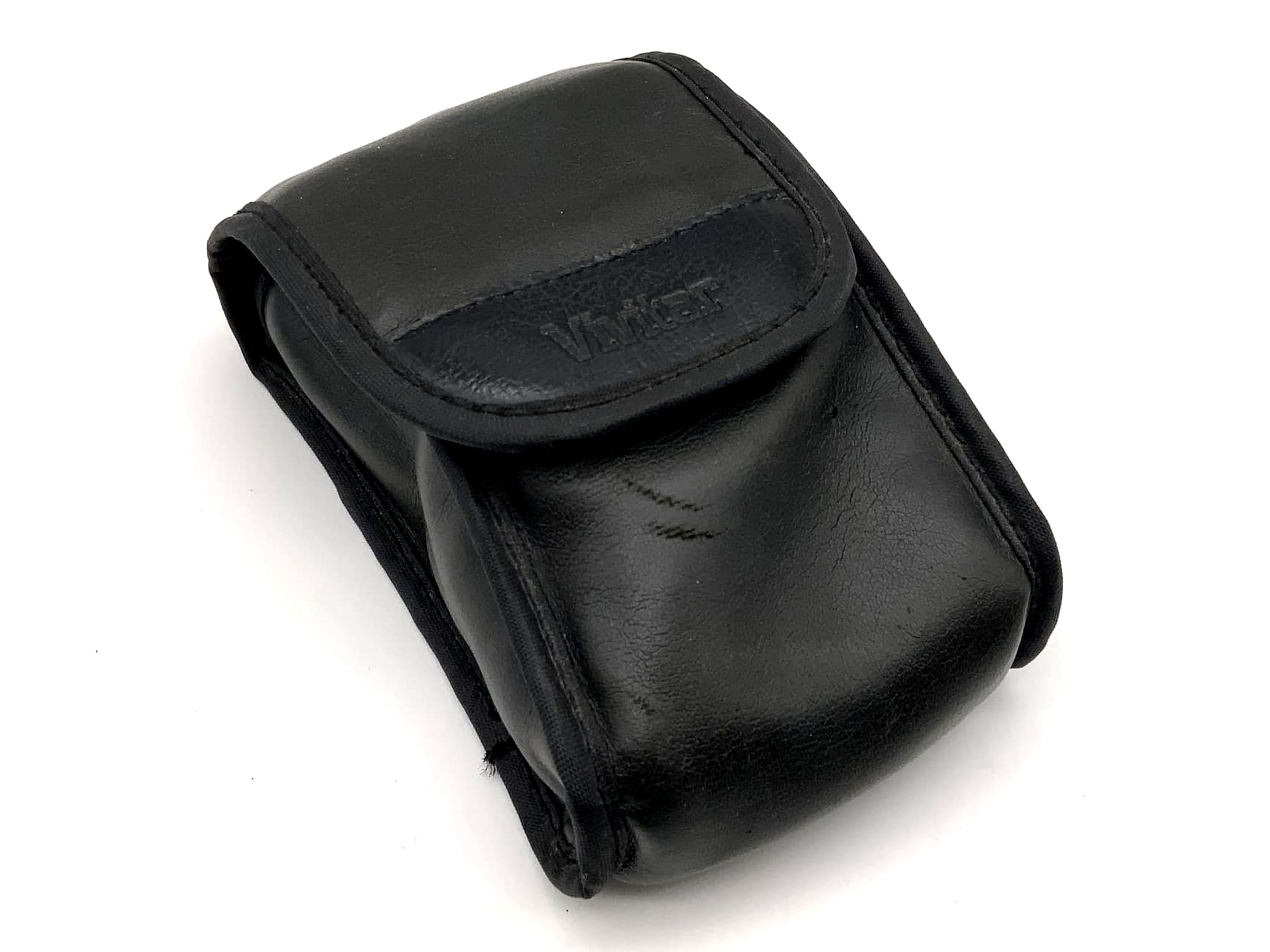 Vivitar Leder Bereitschaftstasche schwarz Fototasche universell Kameratasche