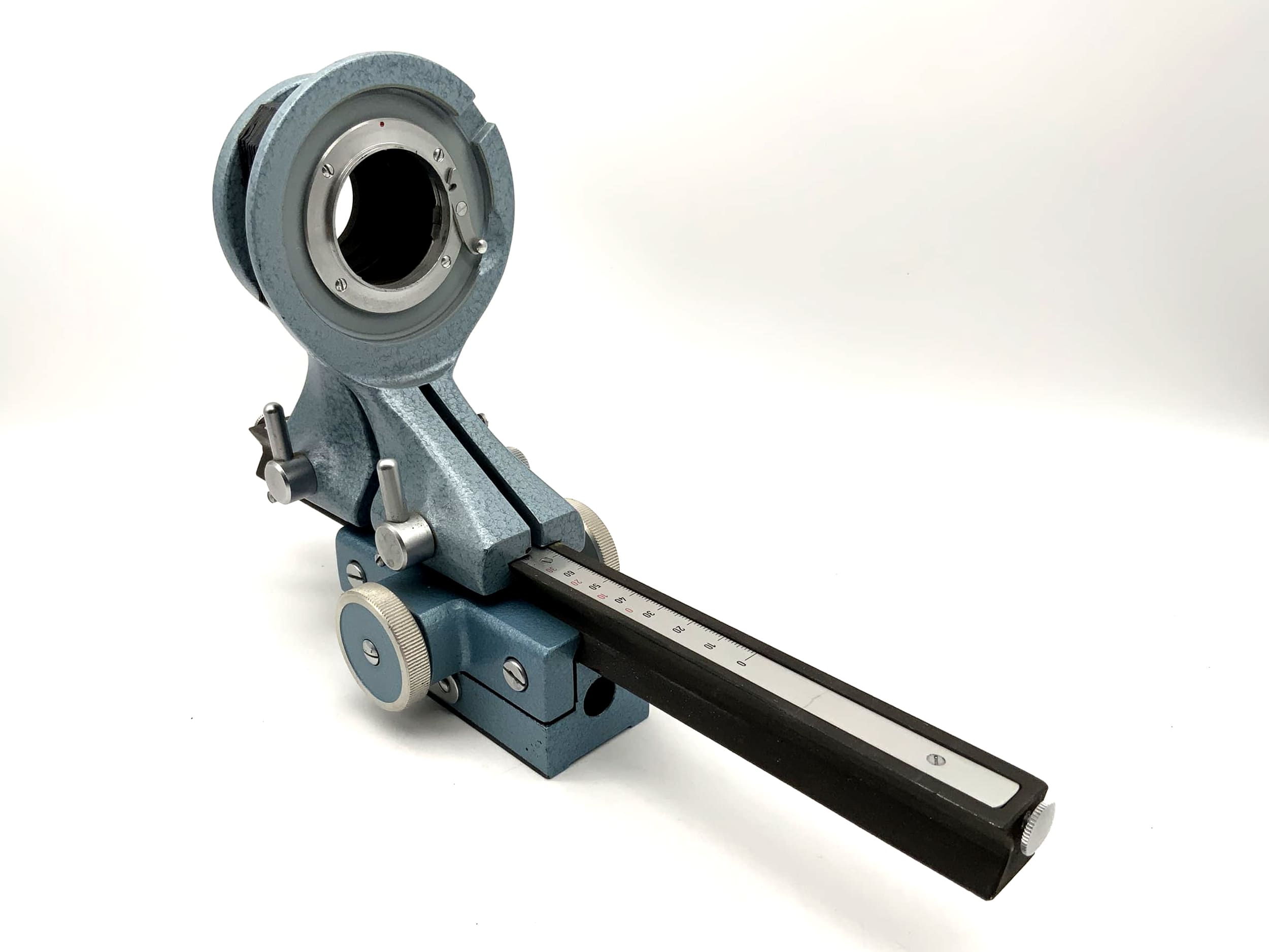 Ihagee Balgengerät hellblau Bellows Makrobalgen (für Exa Varex)