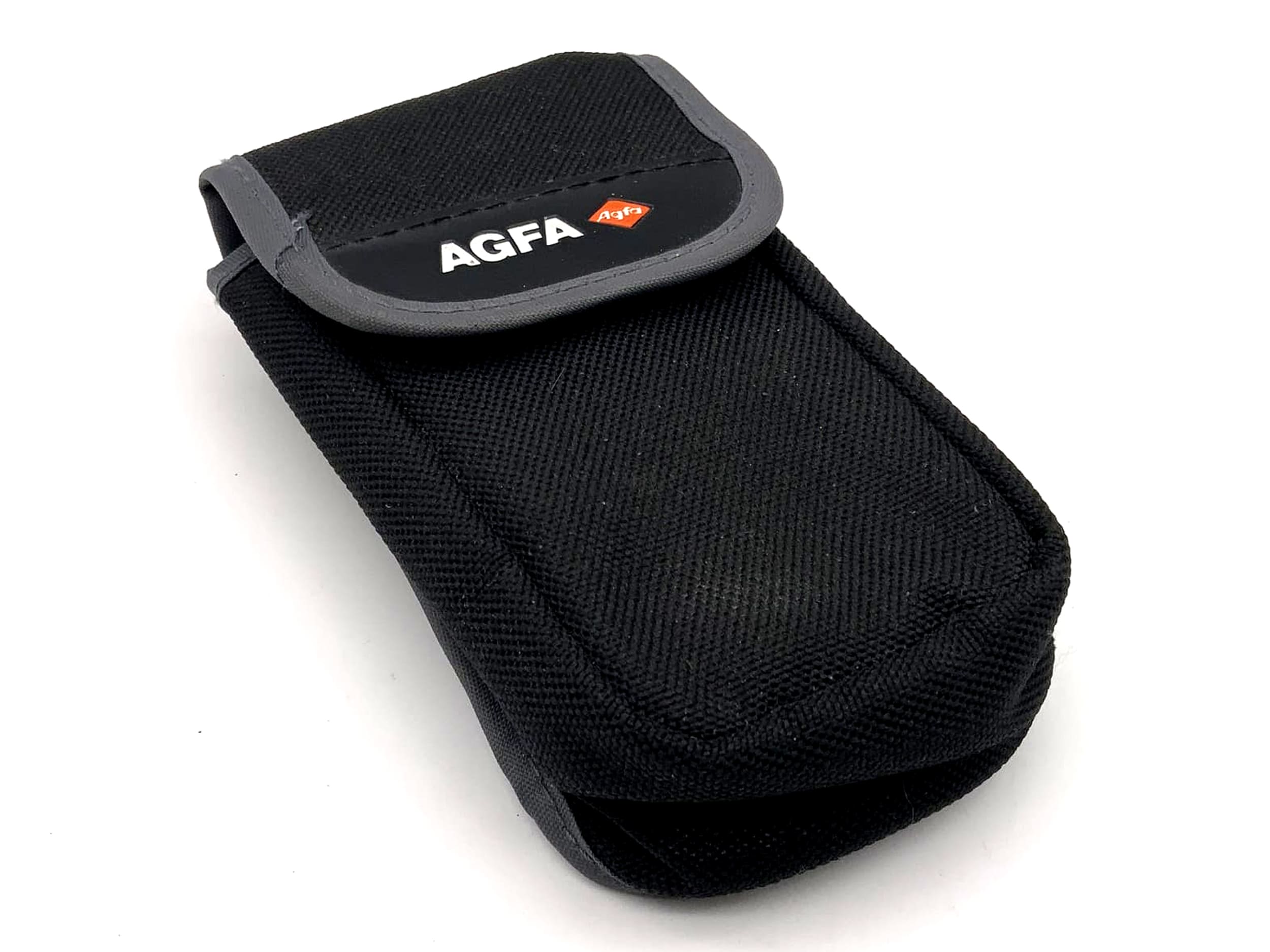 Agfa Bereitschaftstasche schwarz Fototasche universell Kameratasche Soft Case