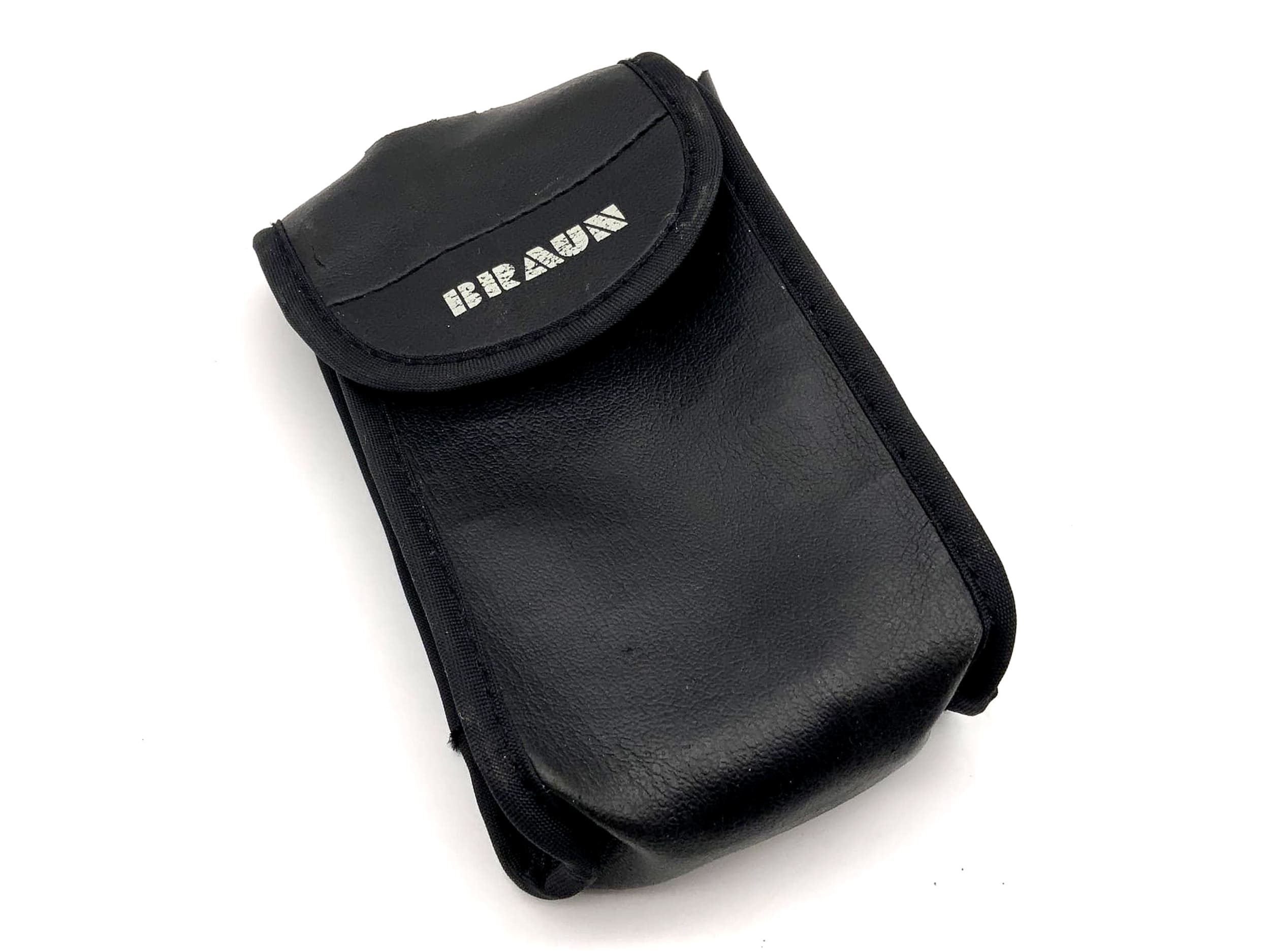 Braun Leder Bereitschaftstasche schwarz Fototasche universell Kameratasche