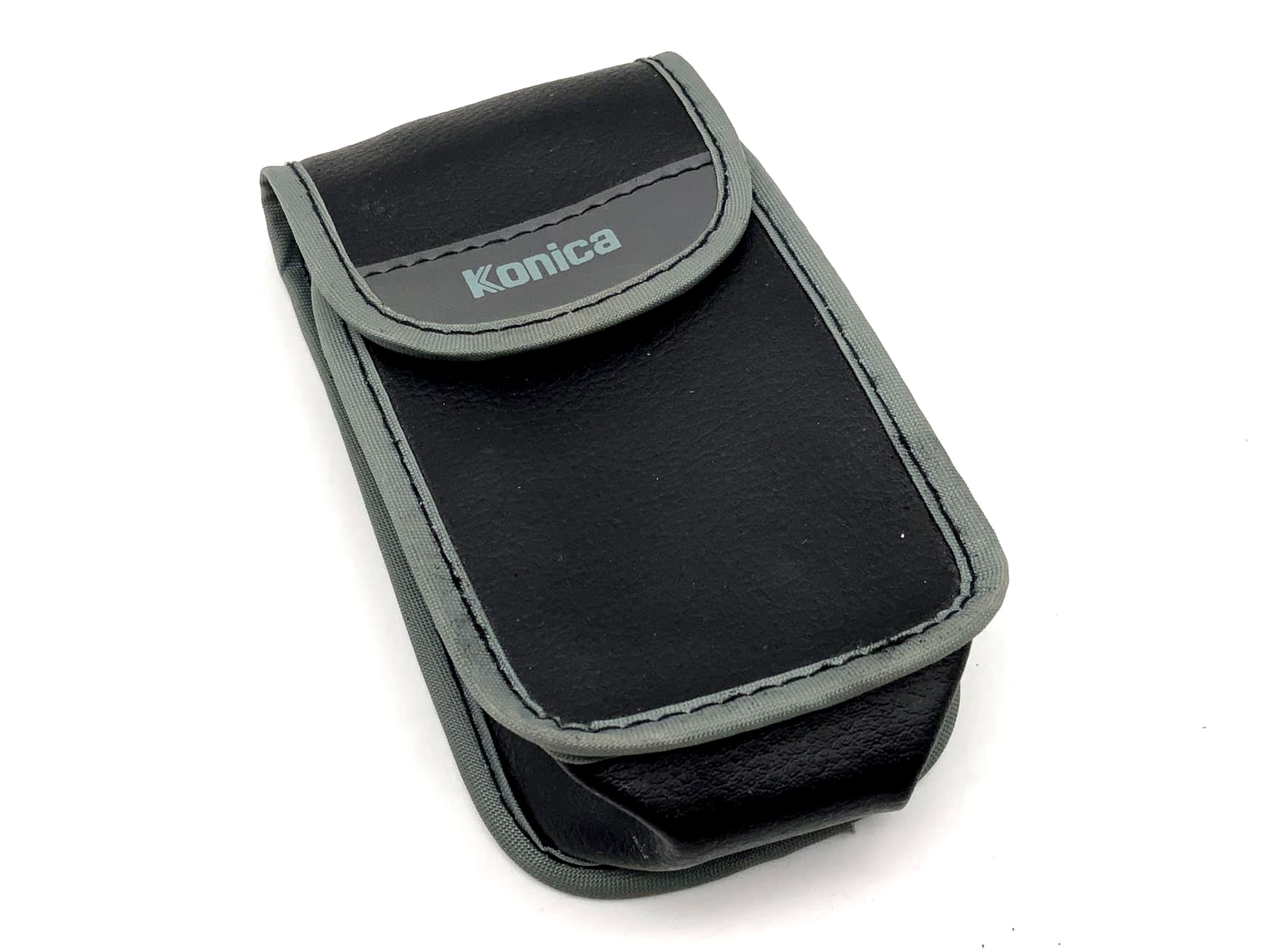 Konica Leder Bereitschaftstasche schwarz Fototasche universell Kameratasche