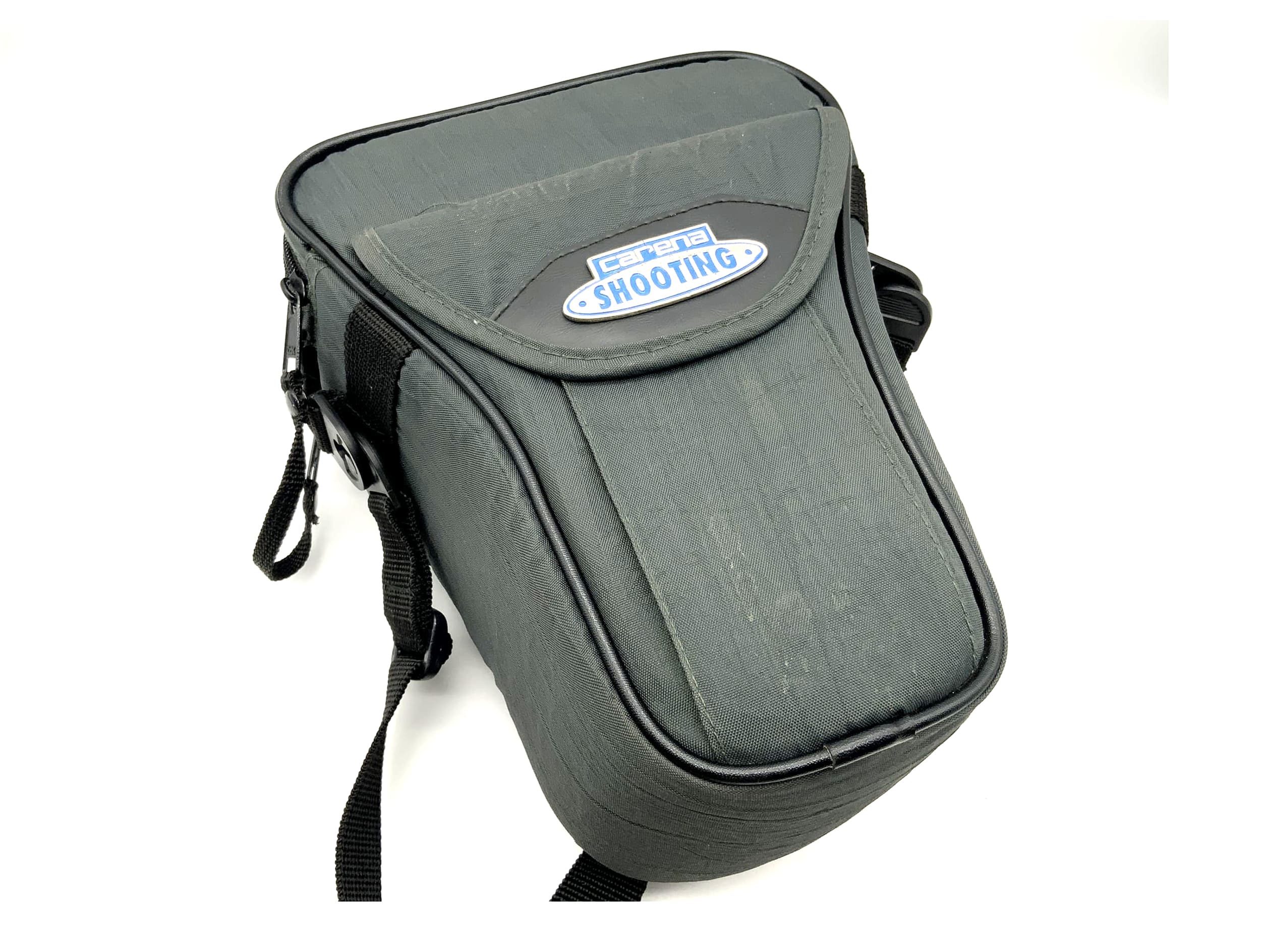 Carena Shooting Kameratasche grau Kamera Bag universell Umhängetasche V-förmig