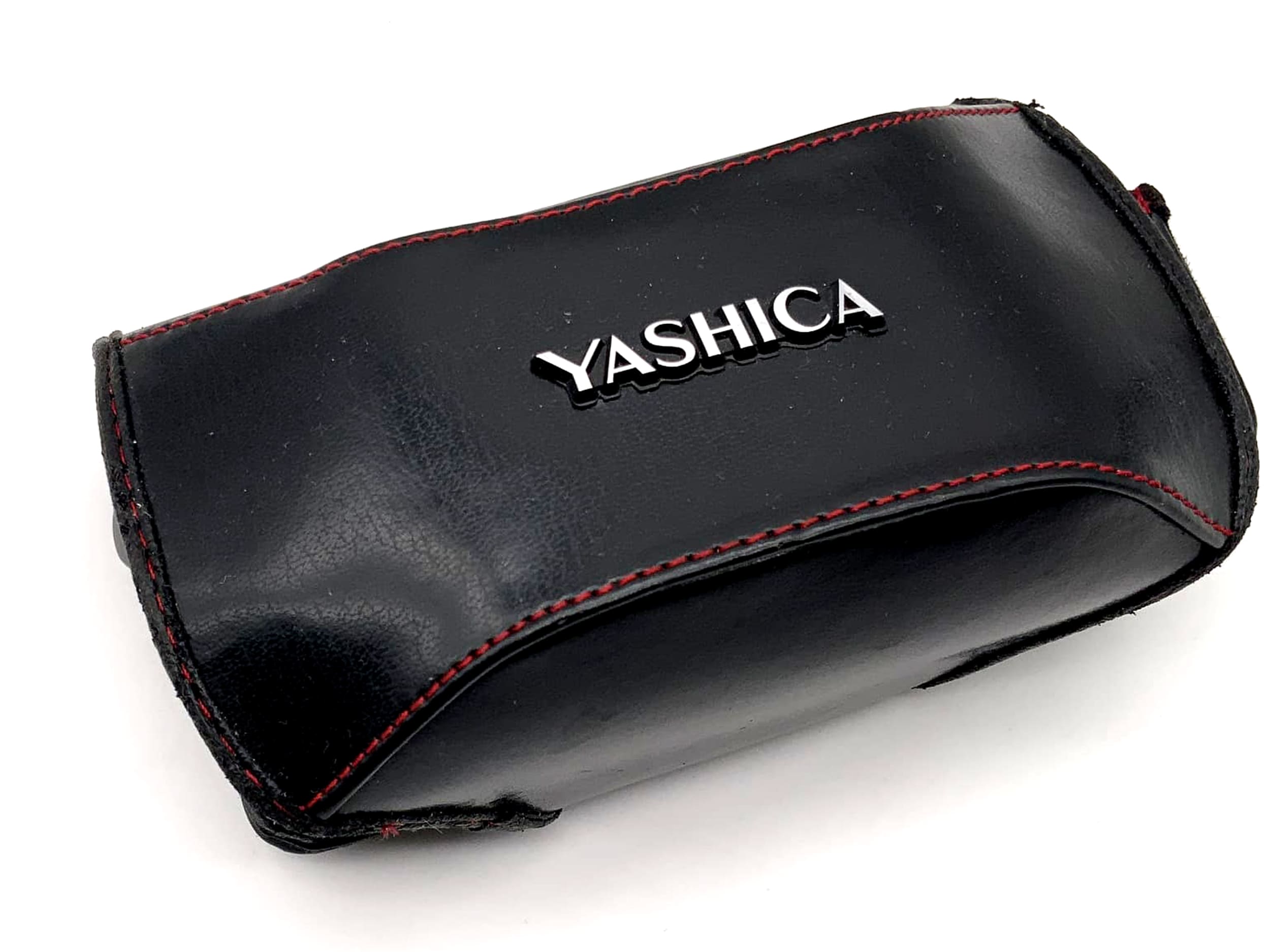 Yashica Leder Kameratasche schwarz Kamera Bag universell