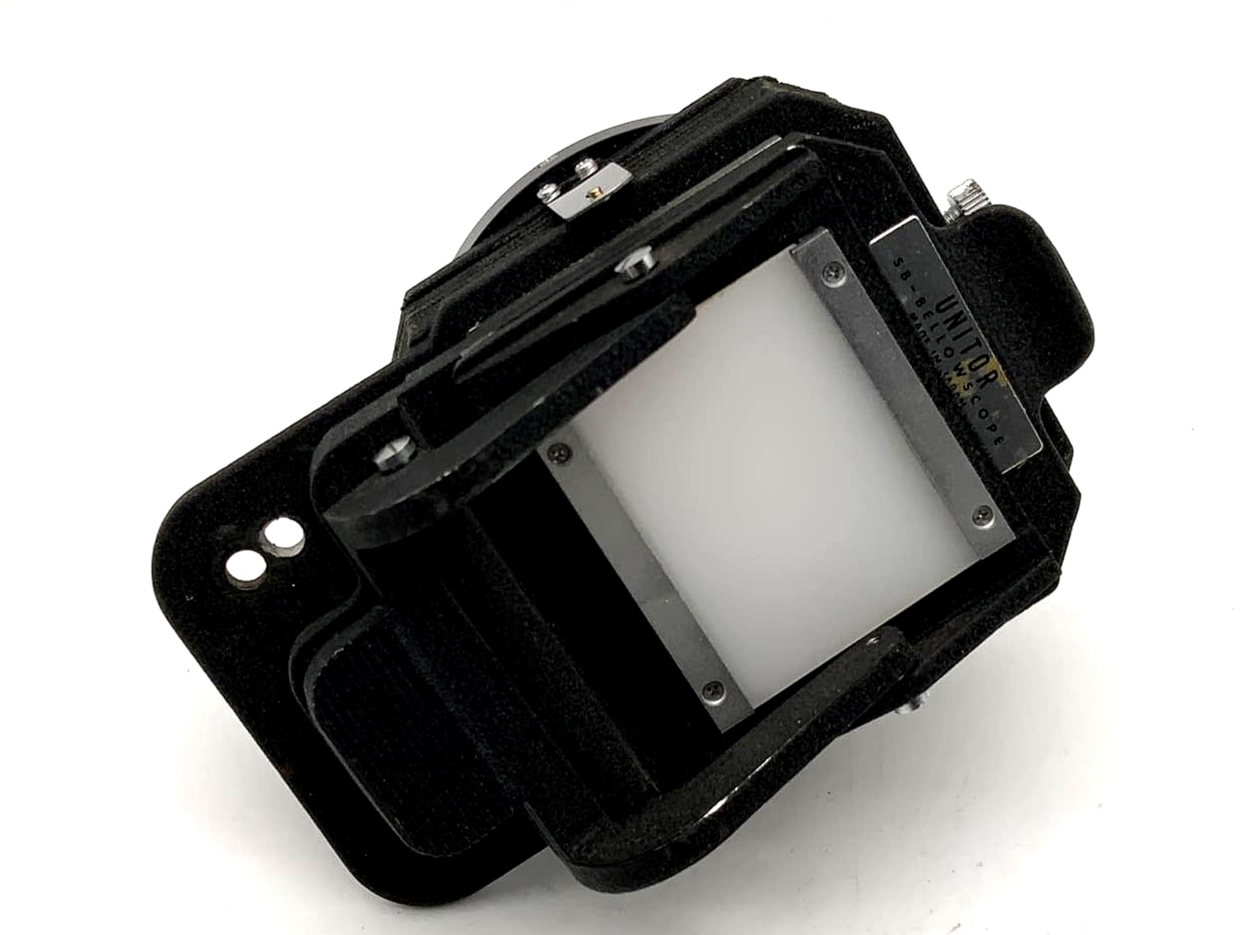 Unitor Diaduplikator SB-Bellowscope schwarz für Albinar Balgen Dia Kopiergerät