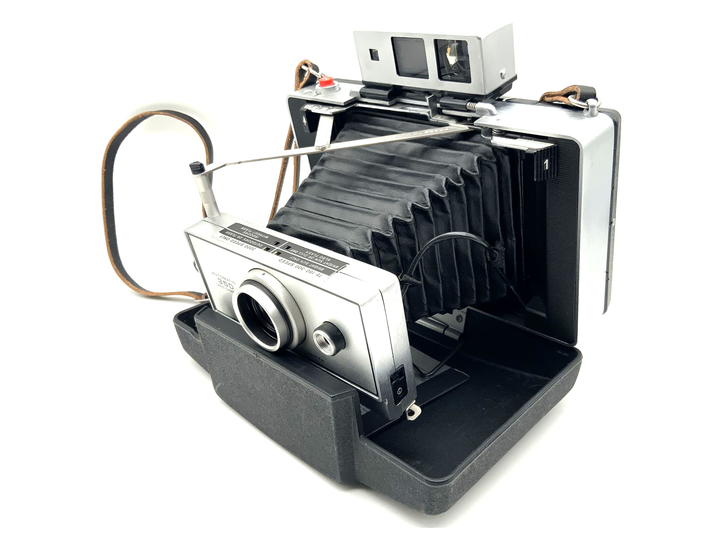 Polaroid Land Camera 350 Sofortbildkamera Automatic Kamera Camera Analog