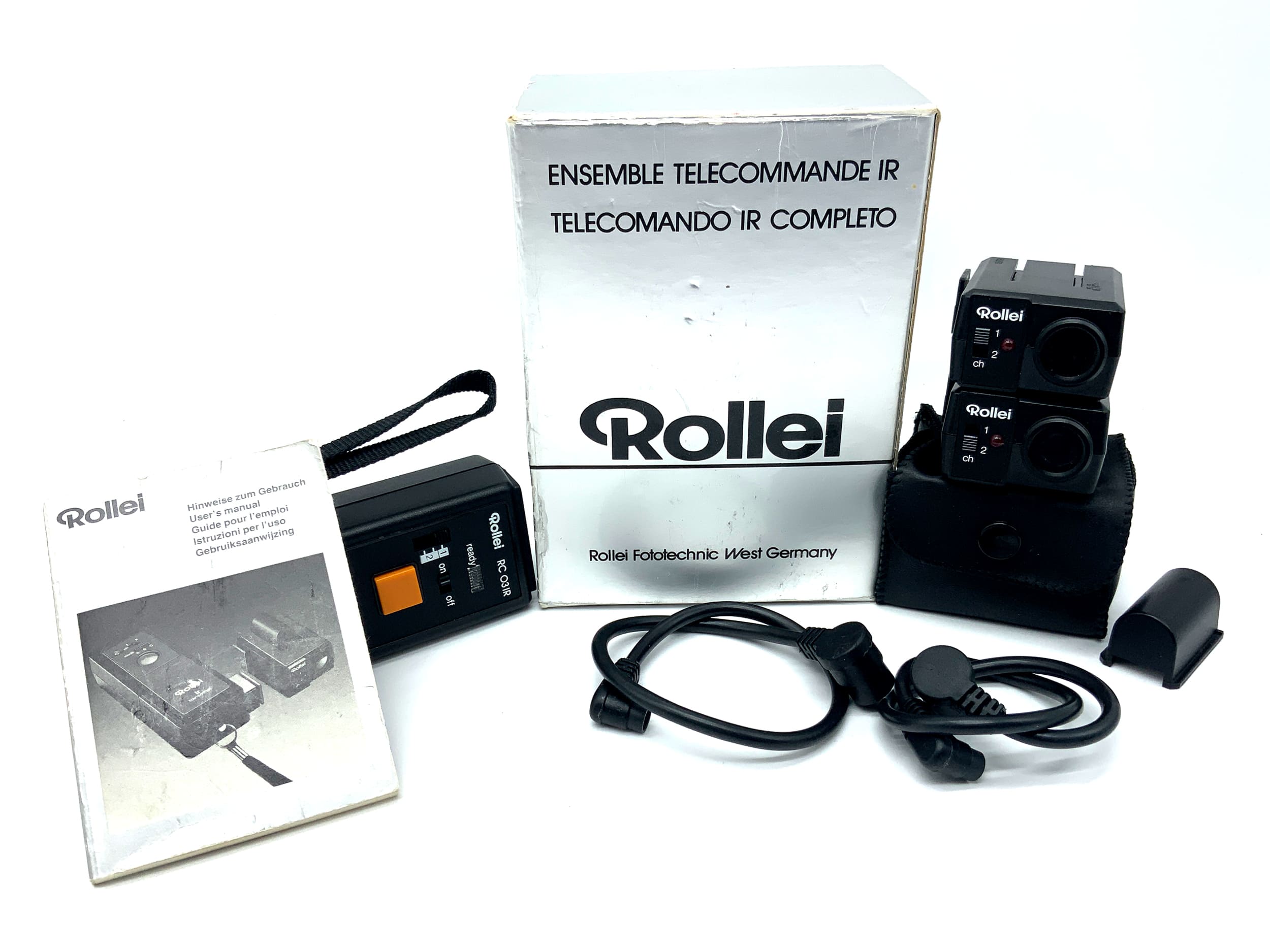 Rollei RC 03 IR IR-Fernsteuerung IR-Fernauslöse-Set für Rolleiflex 6000 in OVP