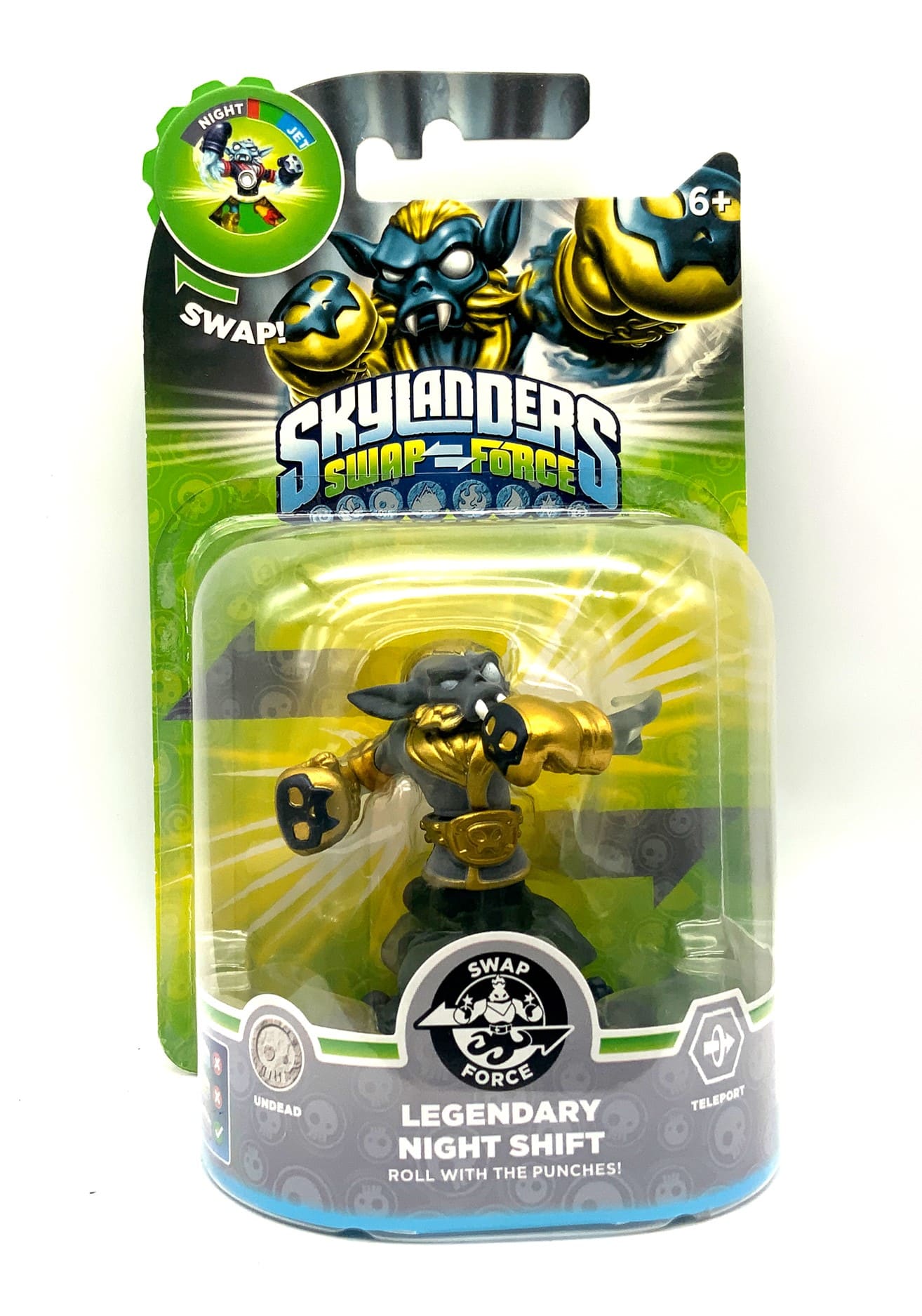Skylanders Swap Force Legendary Night Shift in OVP