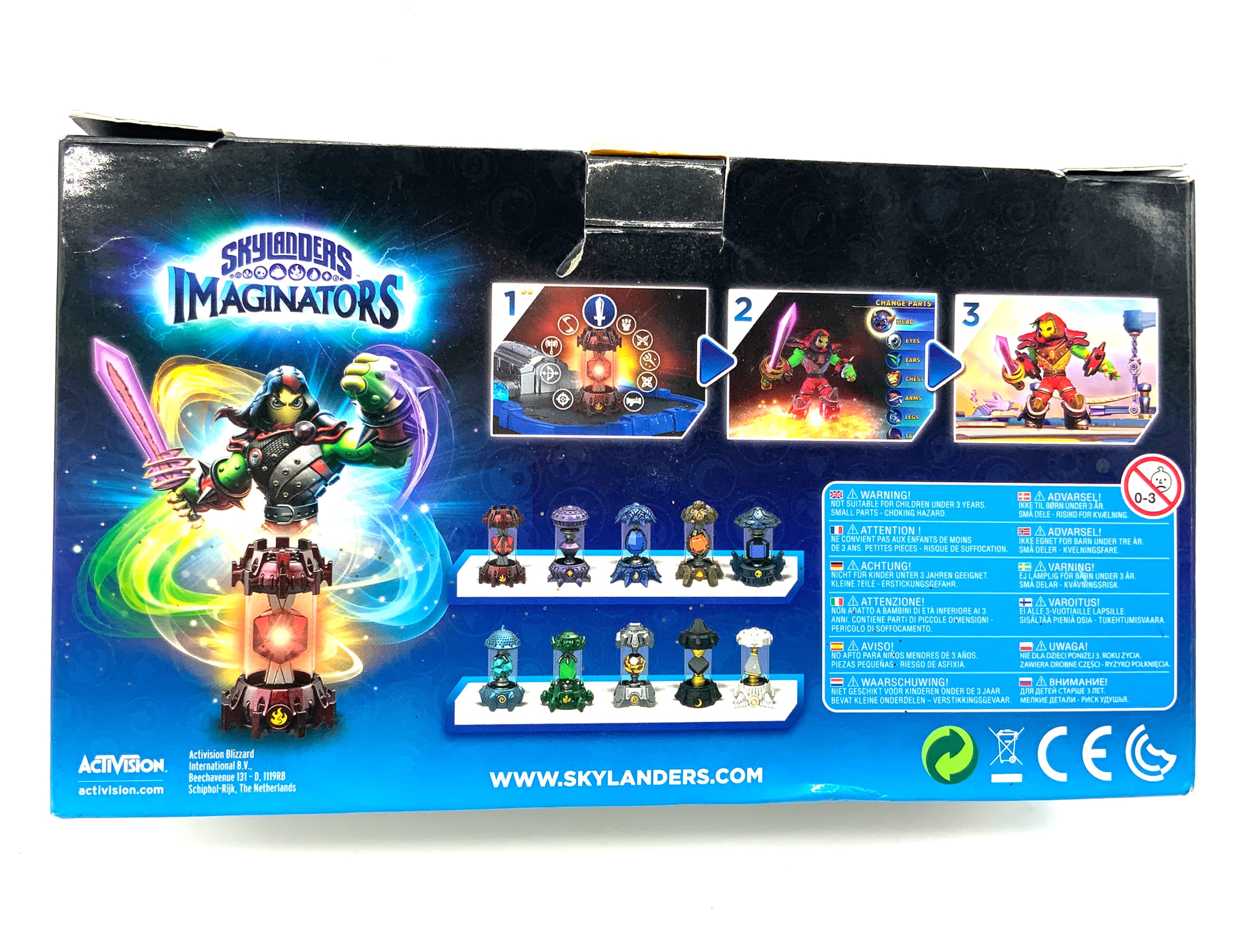 Skylanders Imaginators Triple Pack Magic Latern, Tech Reactor, Undead Claw OVP