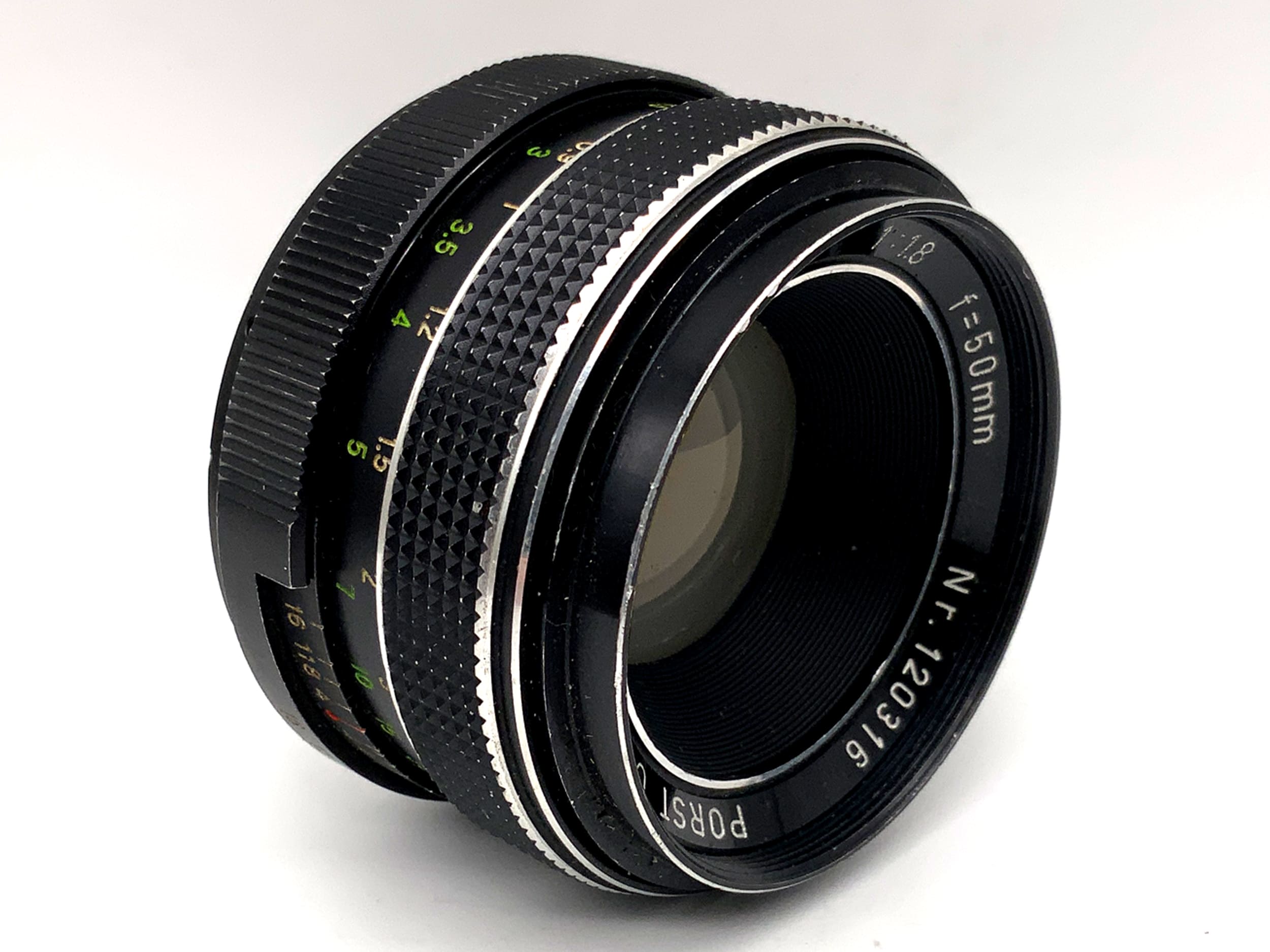 Porst 50mm 1:1.8 Objektiv Color Reflex Auto Festbrennweite (M42)