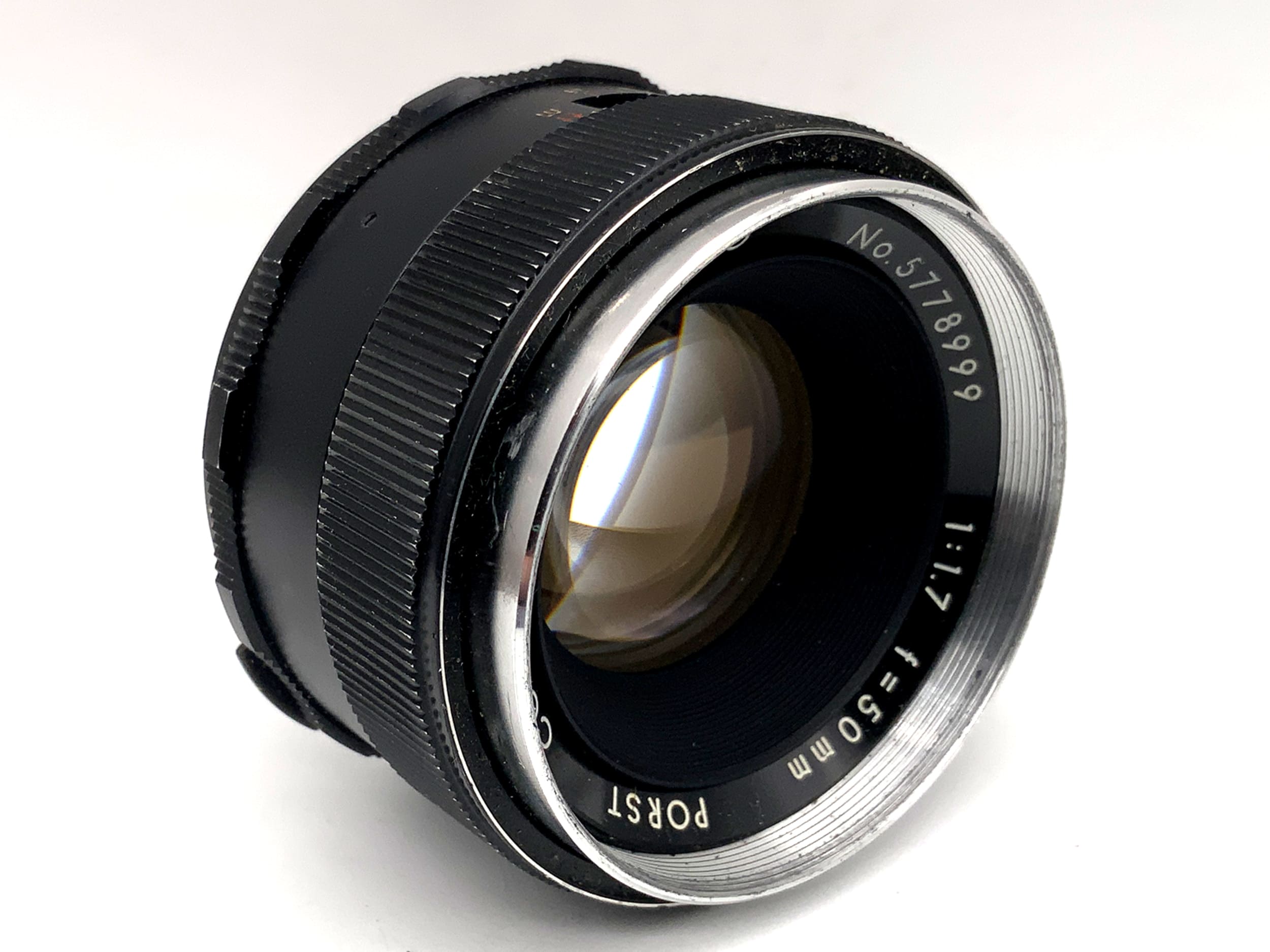 Porst 50mm 1:1.7 Objektiv Color Reflex Auto Festbrennweite (M42)