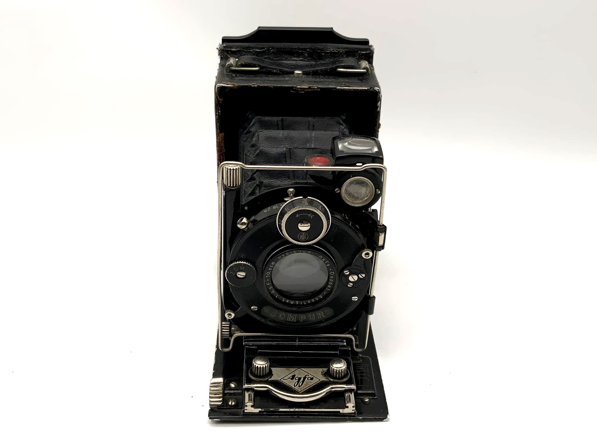 Agfa Isolar 404 Plattenkamera mit Doppel-Anastigmat 1:4.5 F=10,5cm Compur