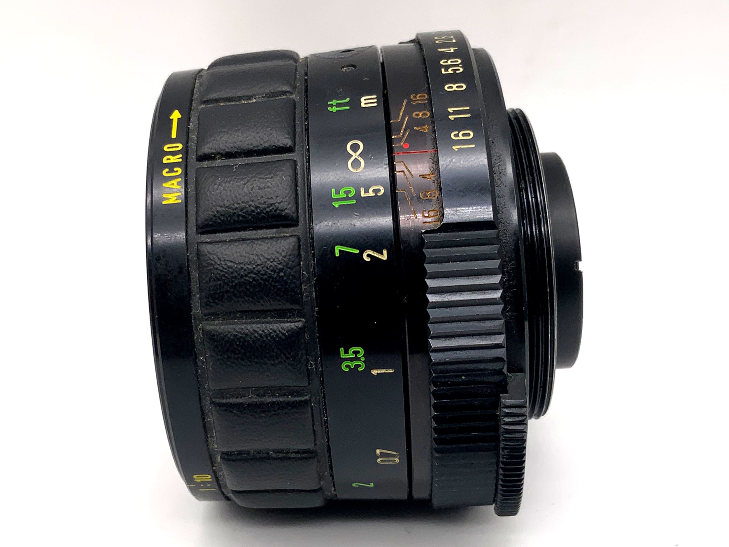 Porst 50mm 1:1.7 Objektiv Color Reflex MC Macro F Festbrennweite (M42)