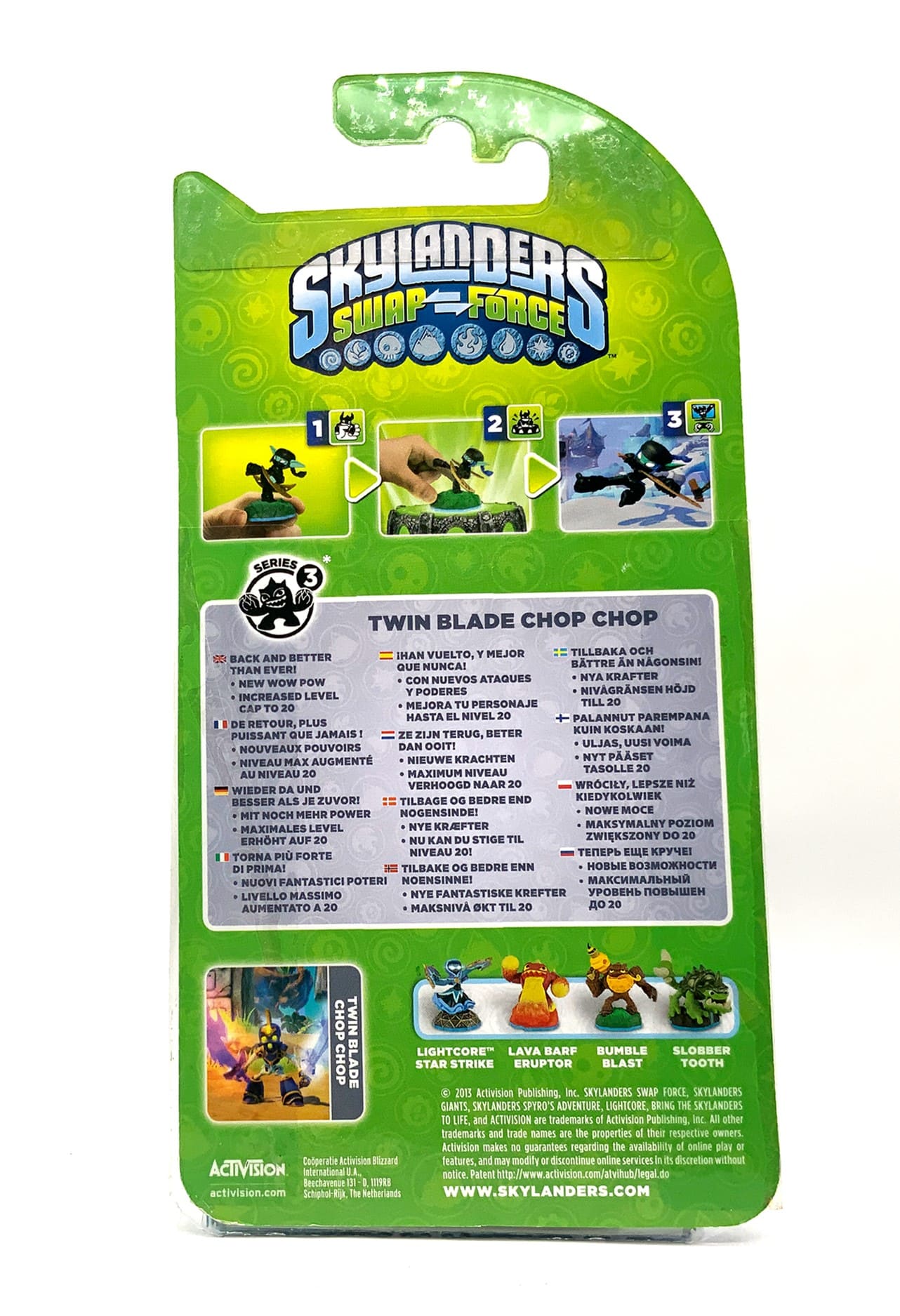 Skylanders Swap Force Twin Blade Chop Chop in OVP