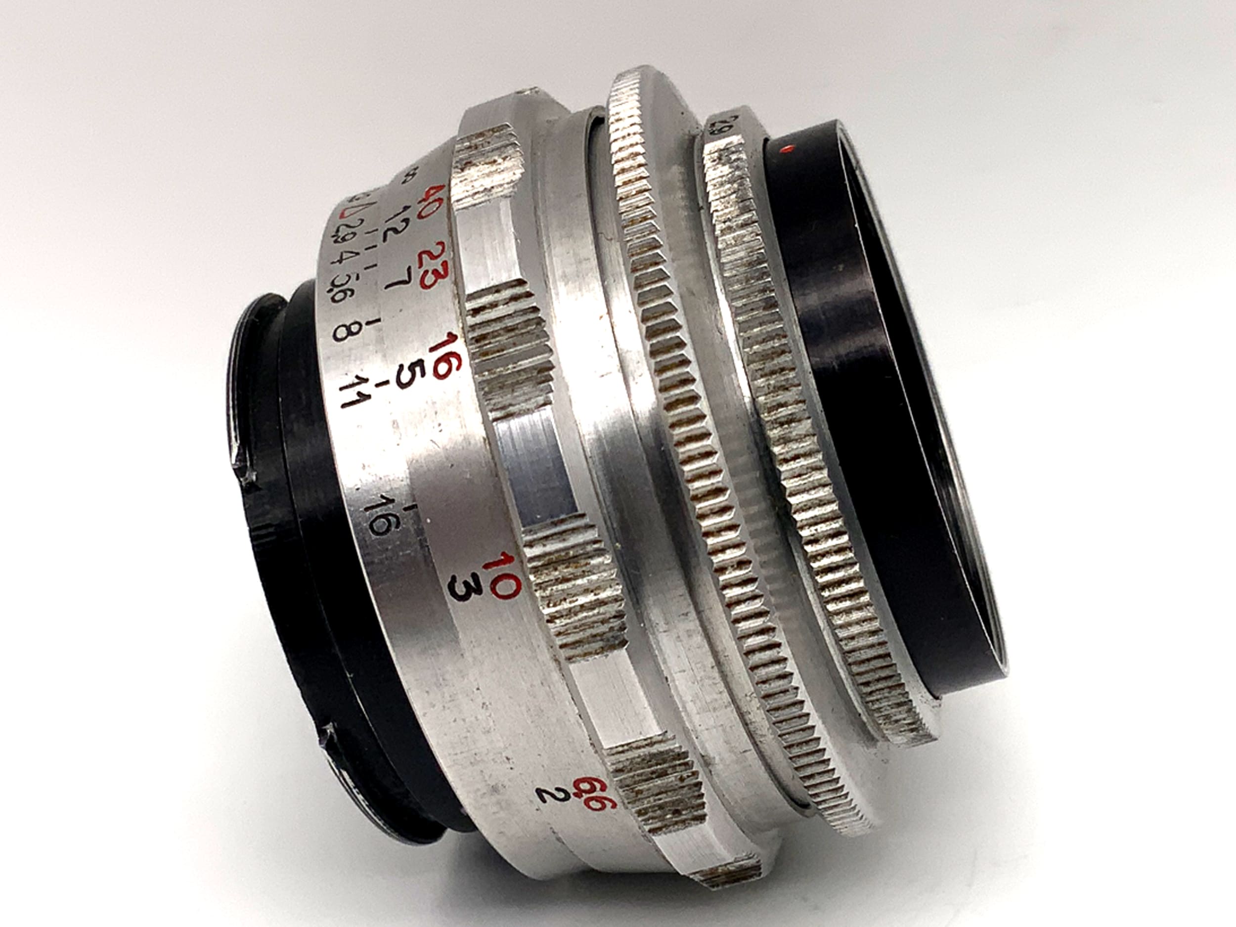 E.Ludwig 50mm 1:2,9 Objektiv Meritar Festbrennweite (Exa)