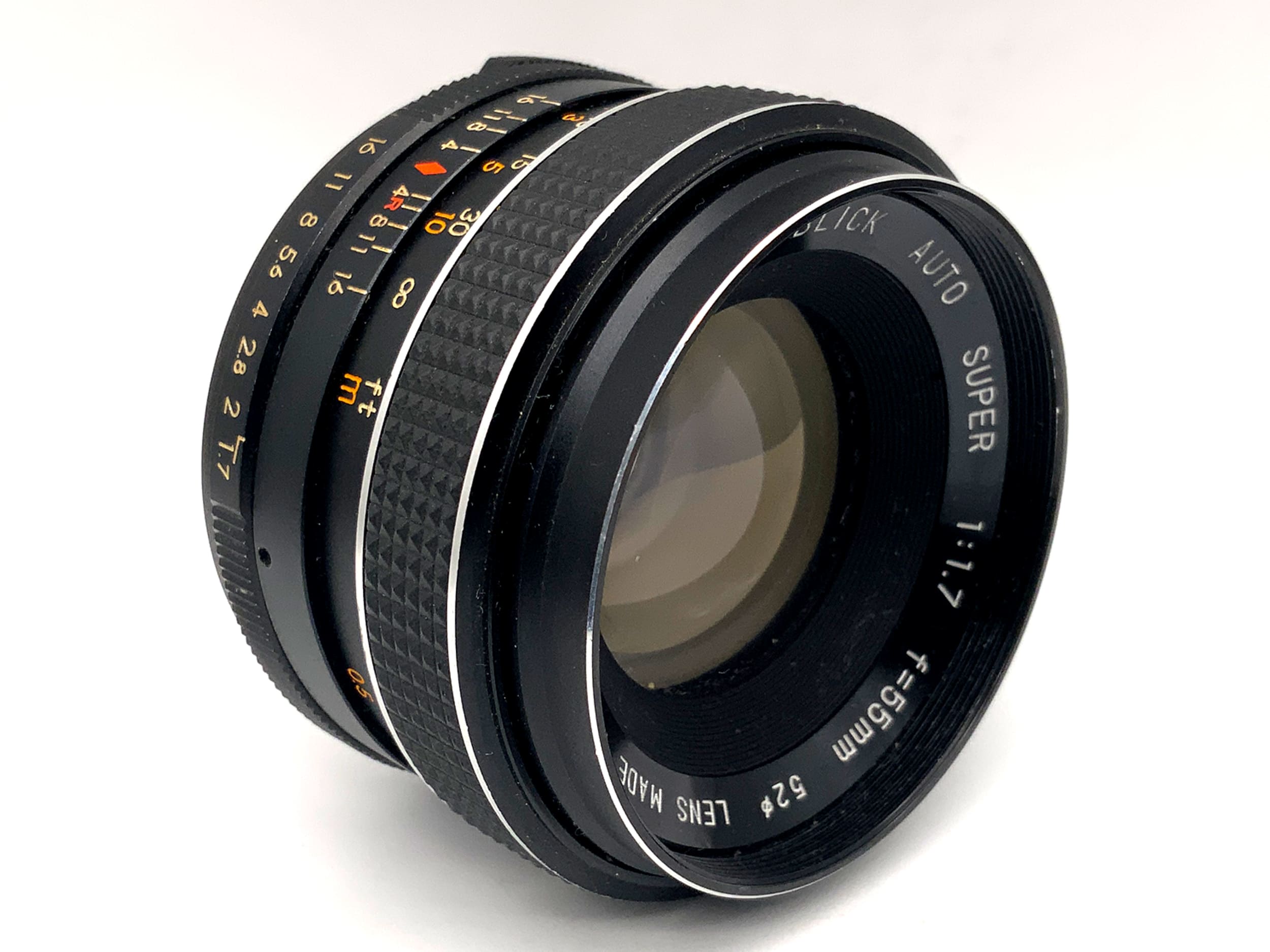 Weltblick 55mm 1:1.7 Objektiv Auto Super Festbrennweite (M42)