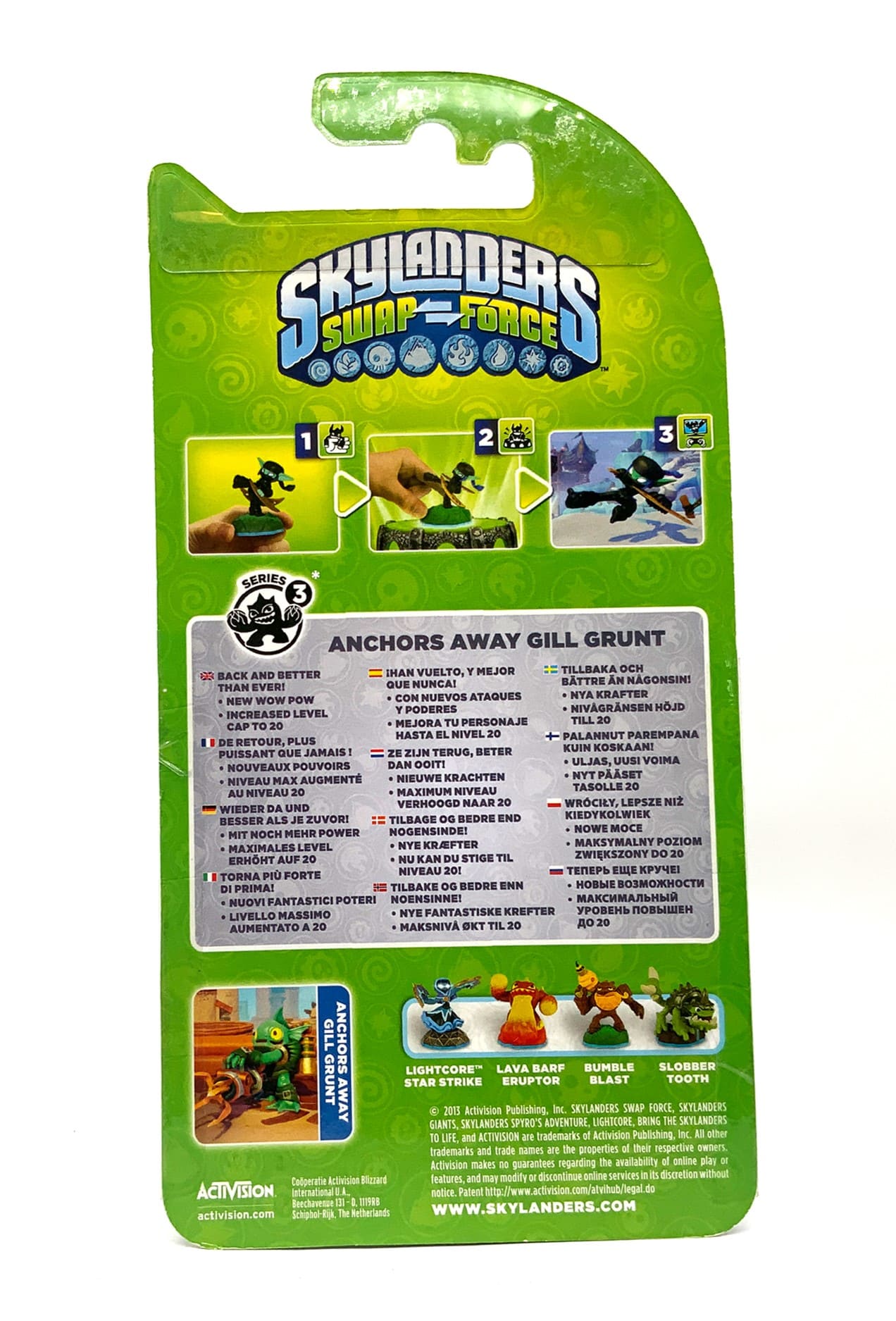 Skylanders Swap Force Anchors Away Gill Grunt in OVP
