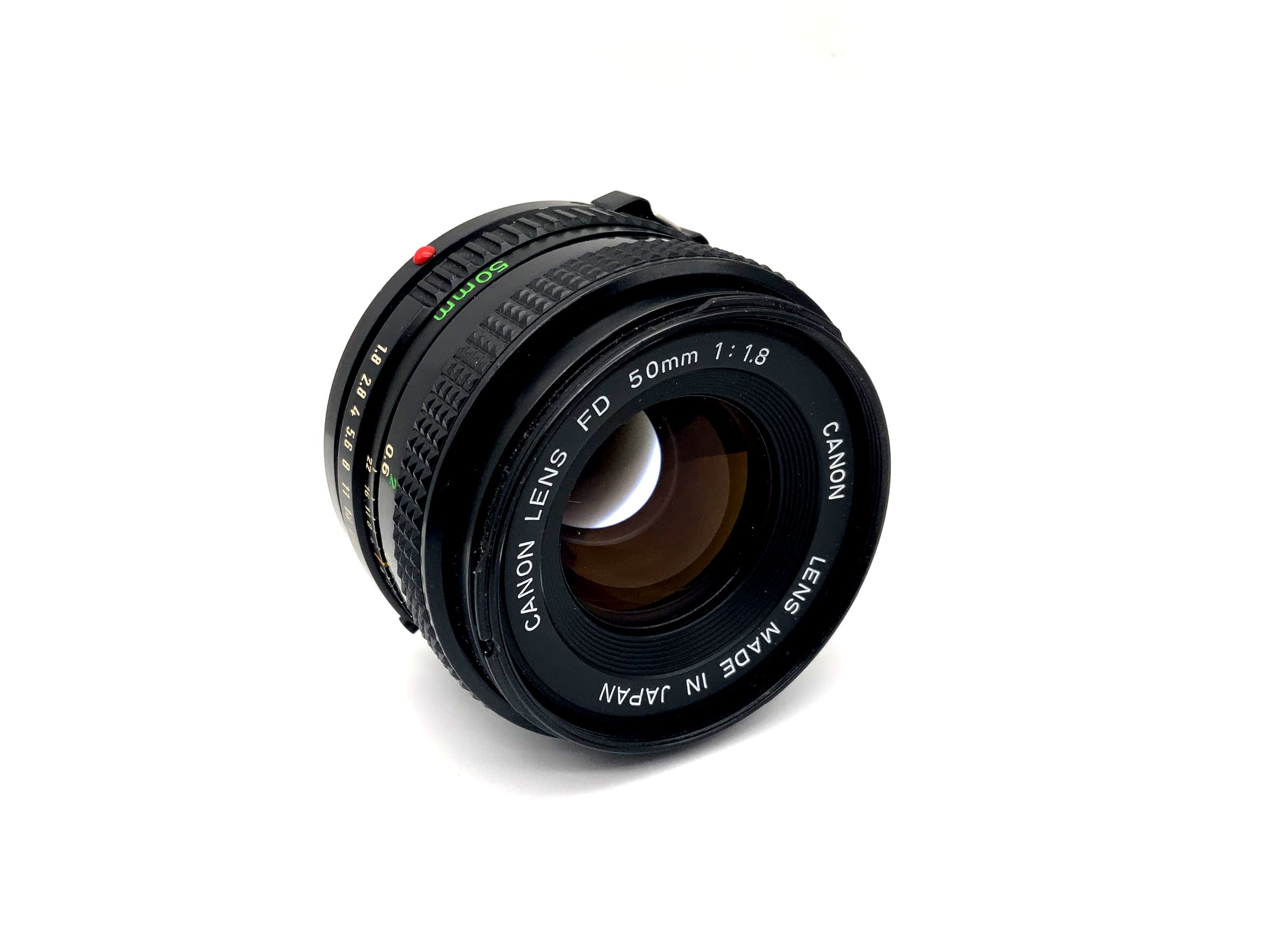 Canon 50mm 1:1.8 Objektiv Lens FD Kamera Camera Lens (Canon FD)