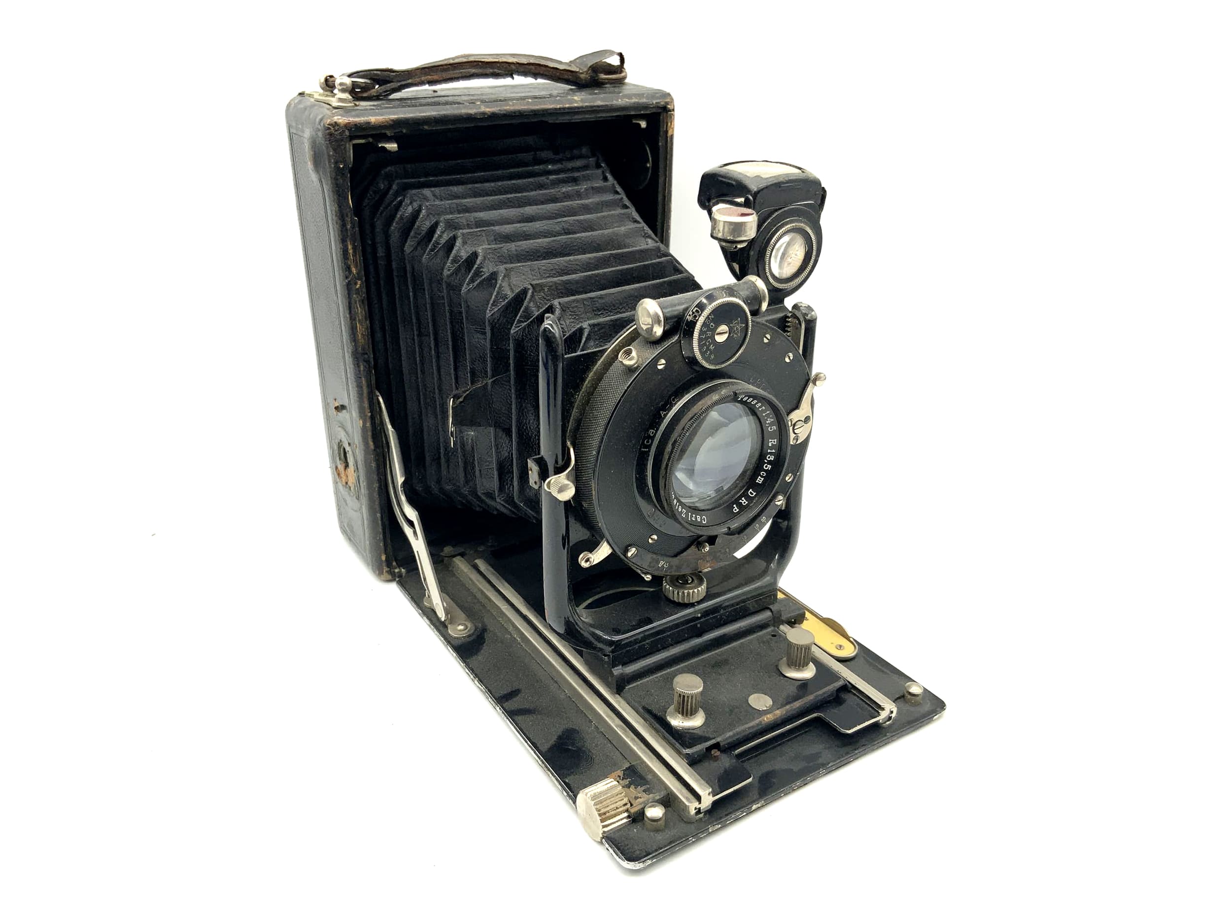 ICA Minimal 235 Plattenkamera mit Carl Zeiss Tessar 1:4.5 f=13,5cm Compur