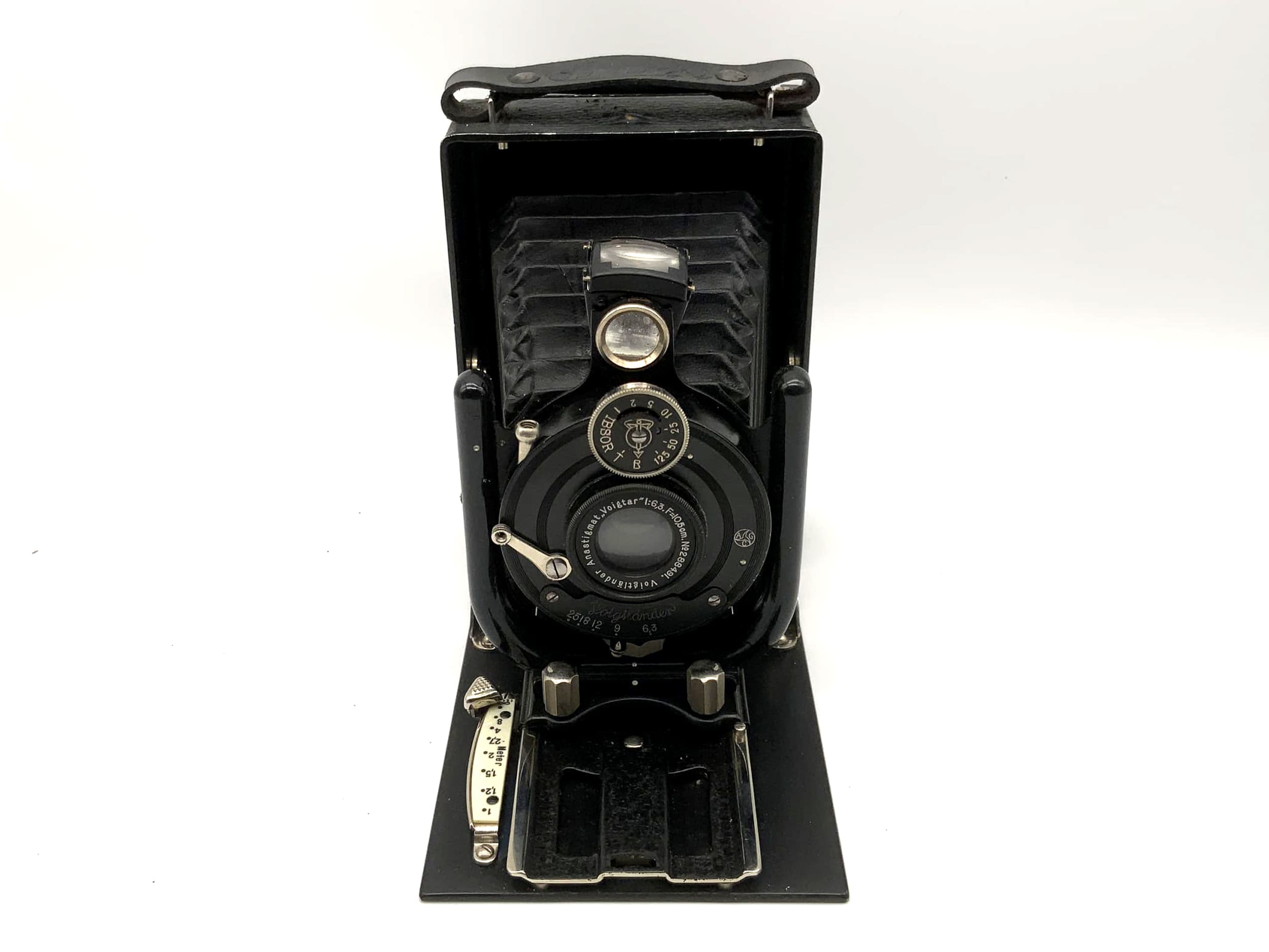 Voigtländer VAG Plattenkamera mit Anastigmat Voigtar 1:6.3 F=10,5cm Analogkamera