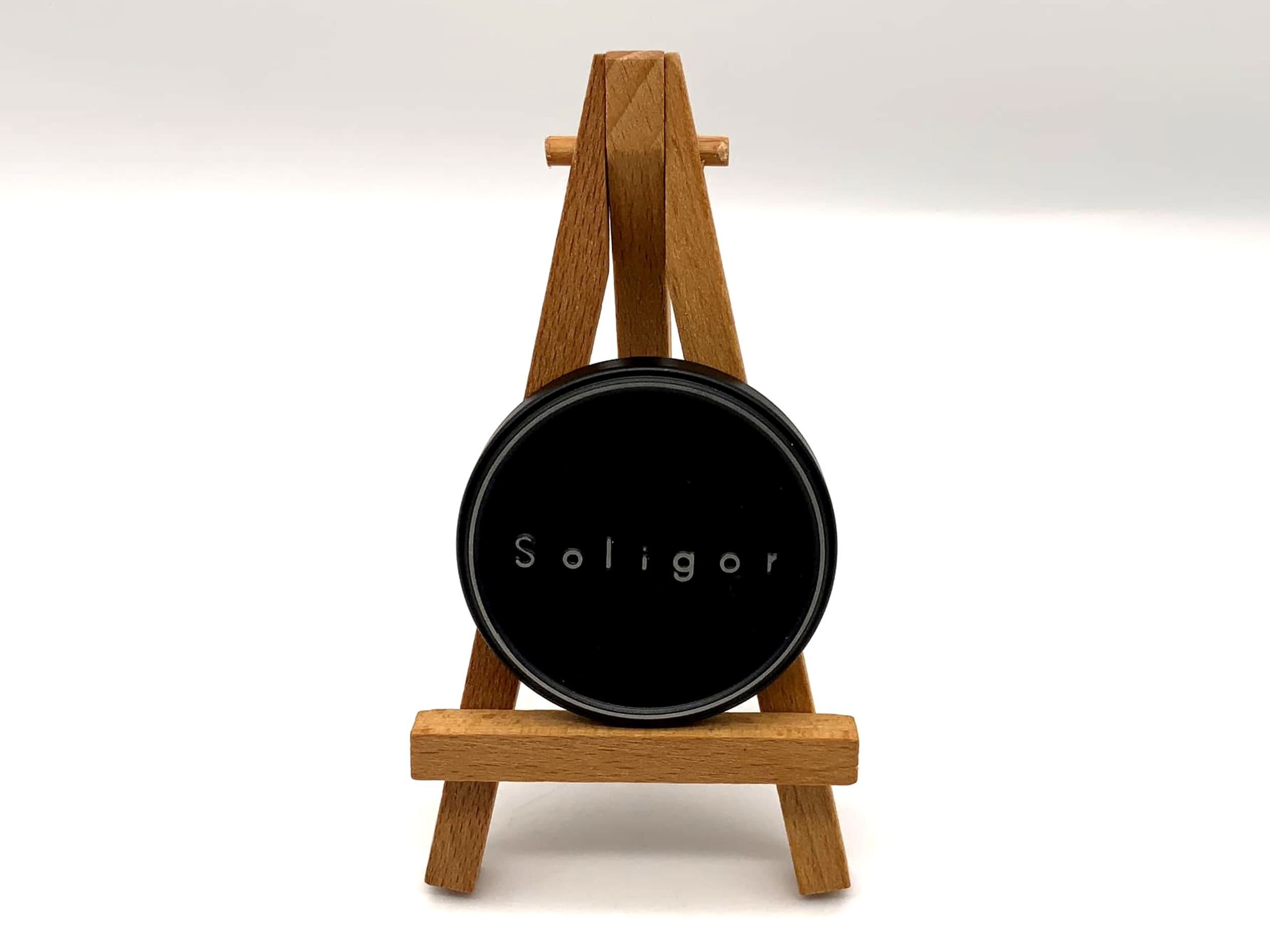 Soligor Objektivfrontdeckel 51mm Aluminium Metall Objektivdeckel Kappe lens cap