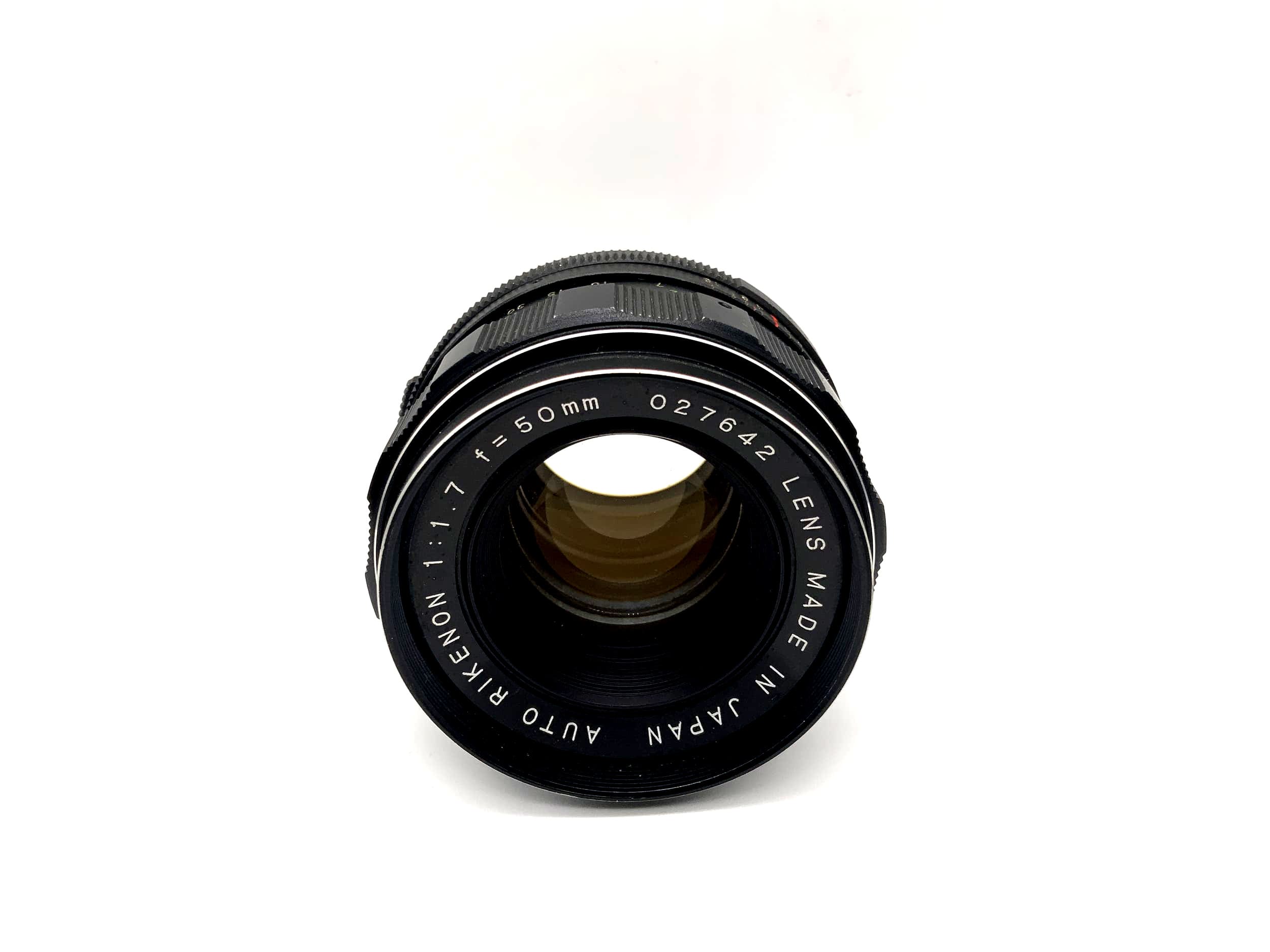 Rikenon 50mm 1:1.7 Objektiv Auto Kamera Camera Lens (M42)