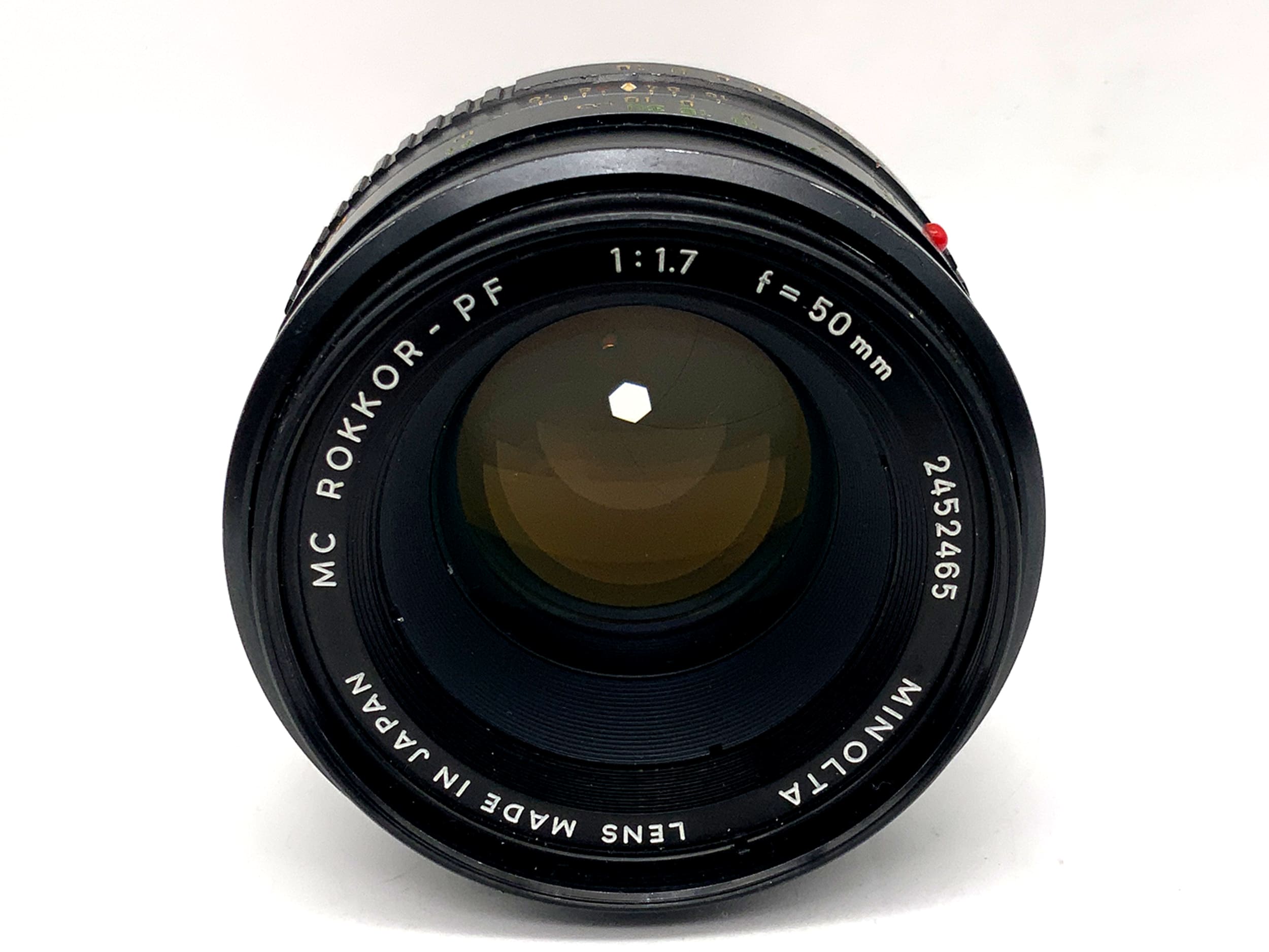 Minolta 50mm 1:1.7 Objektiv MC Rokkor-PF Festbrennweite (Minolta MD)