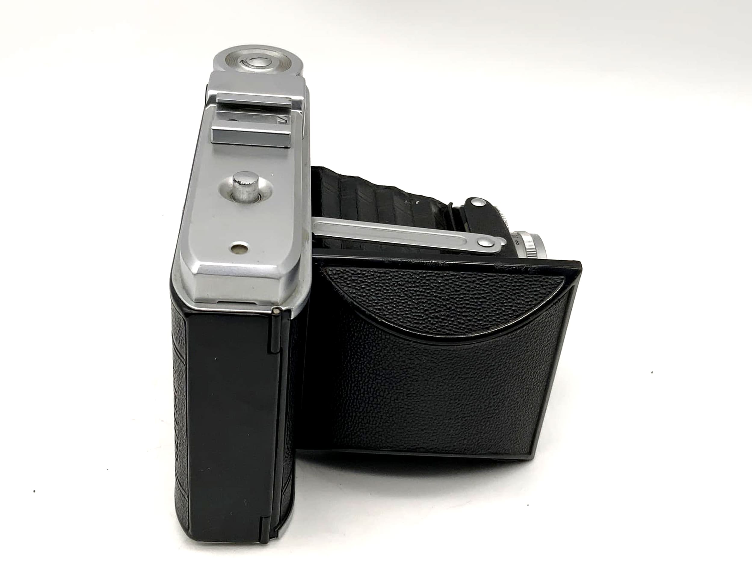 Voigtländer Perkeo I Klappkamera mit Vaskar 1:4.5/75 Prontor-S 6x6 Analogkamera