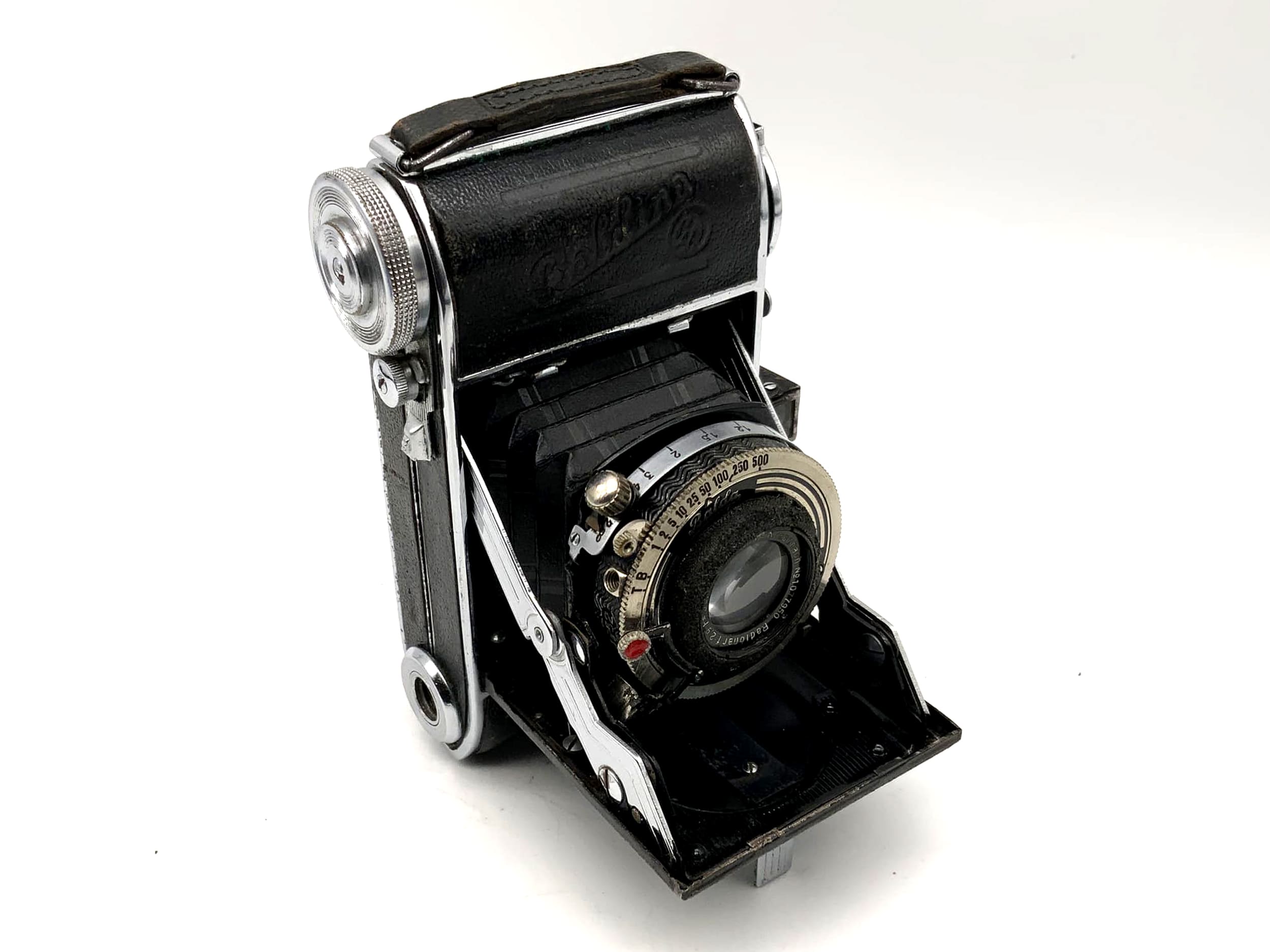 Balda Baldina Klappkamera mit Schneider Kreuznach f:2,9 F=5cm Compur Rapid