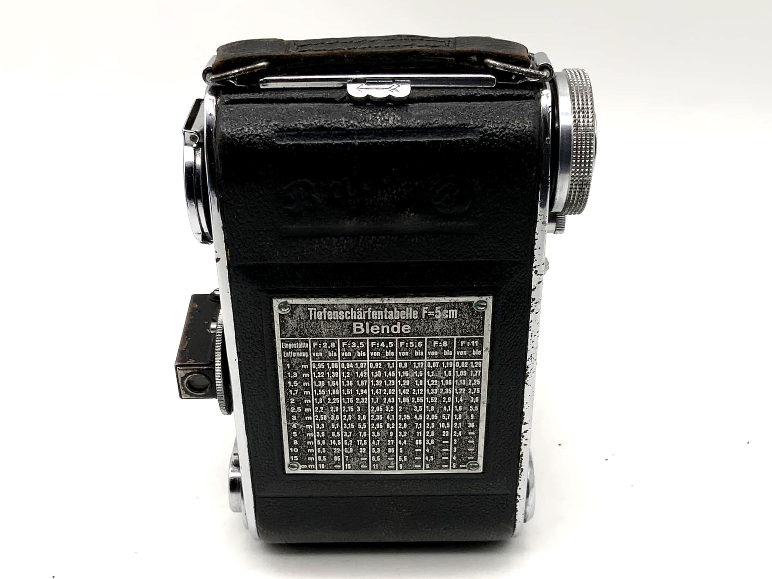 Balda Baldina Klappkamera mit Schneider Kreuznach f:2,9 F=5cm Compur Rapid