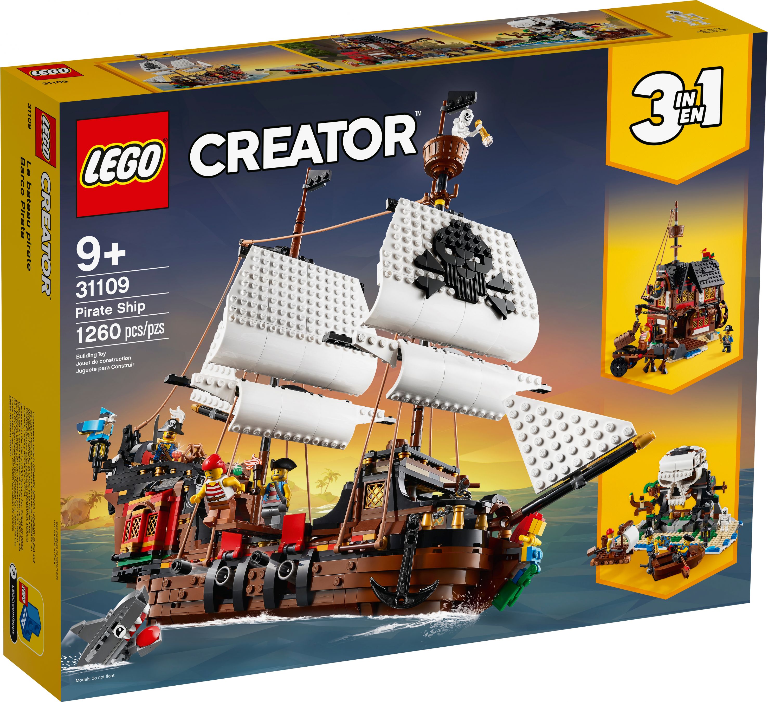 LEGO Creator 31109 Piratenschiff