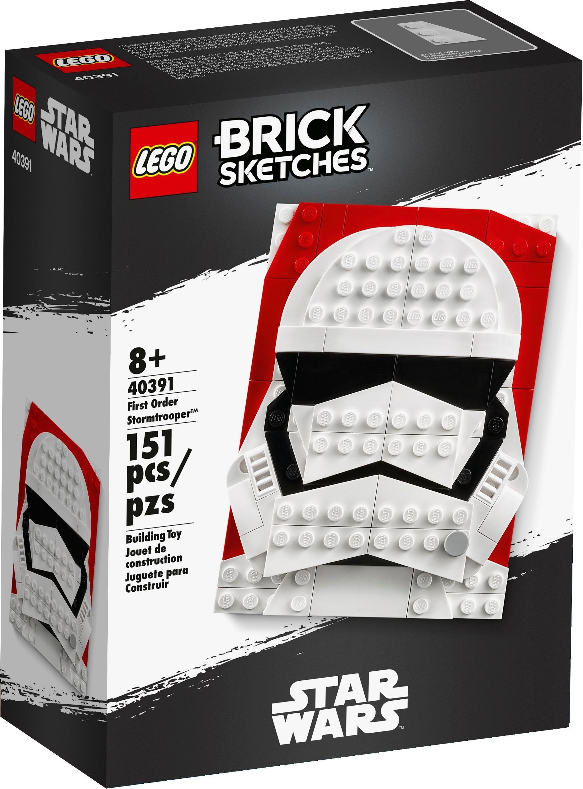 LEGO Brick Sketches 40391 LEGO® Brick Sketches™ Stormtrooper™
