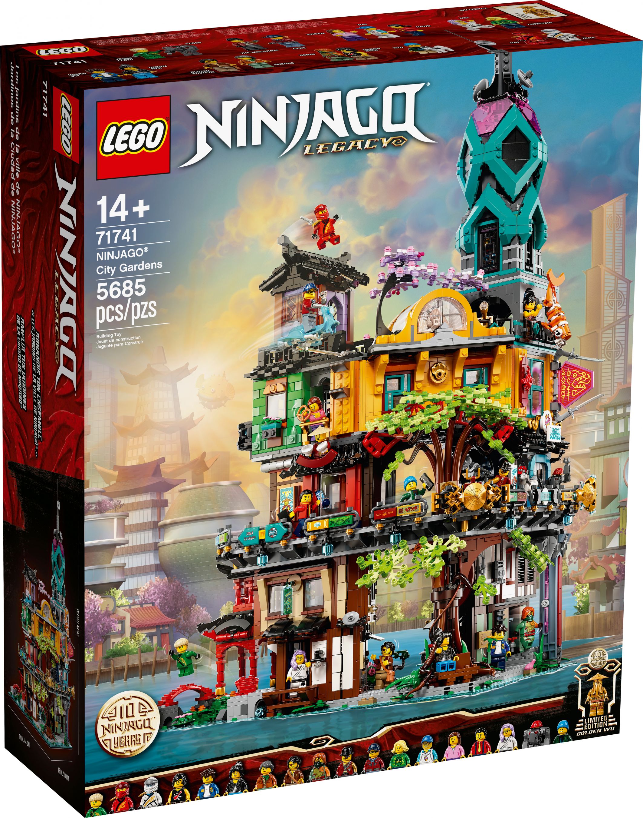 LEGO Ninjago 71741 Die Gärten von NINJAGO® City